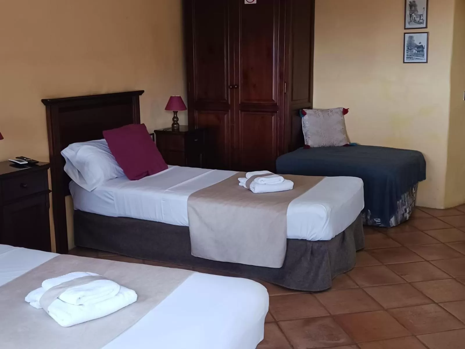 Bedroom, Bed in Hotel Rural La Raya 1866