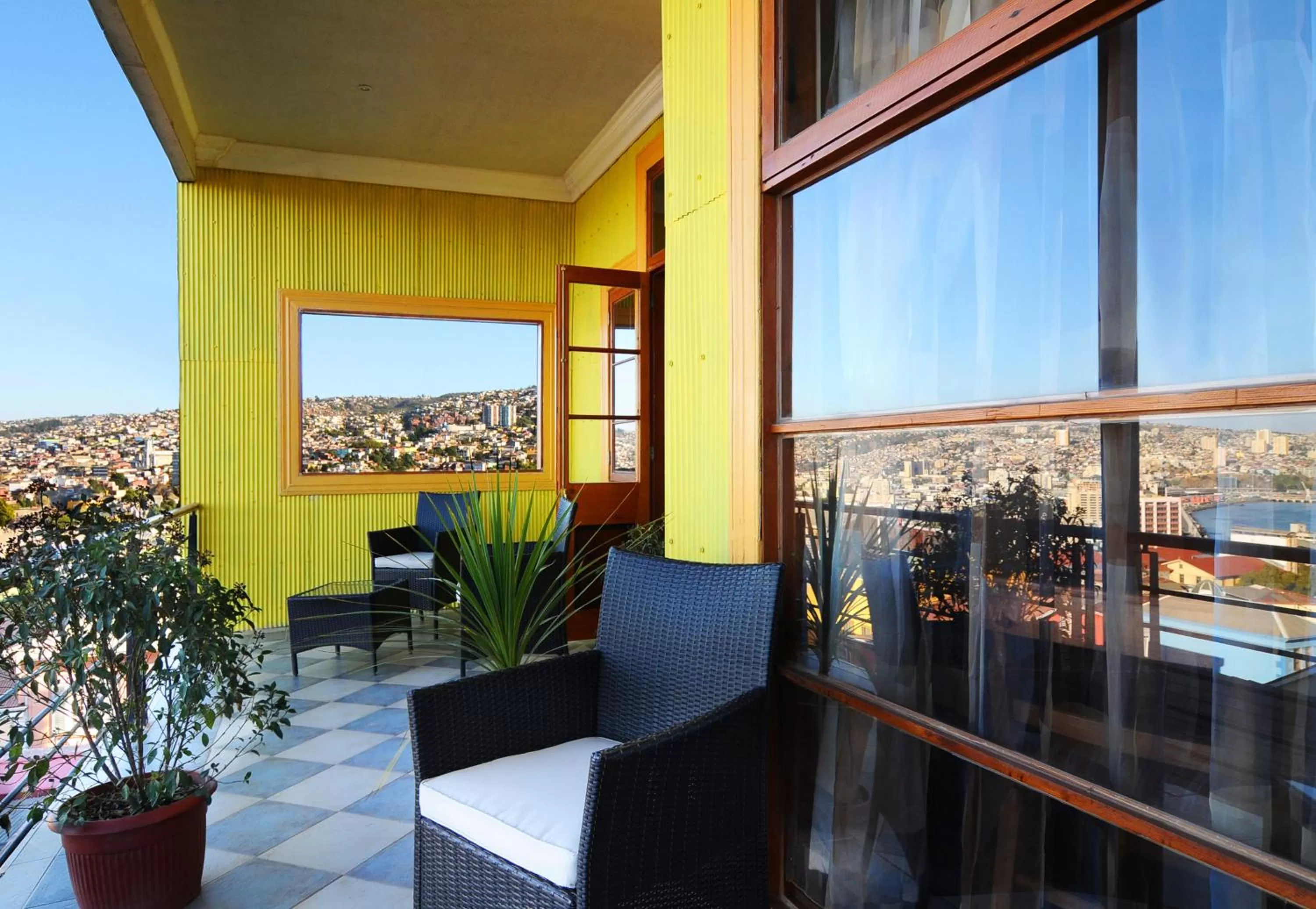 Balcony/Terrace in Hotel Boutique Acontraluz
