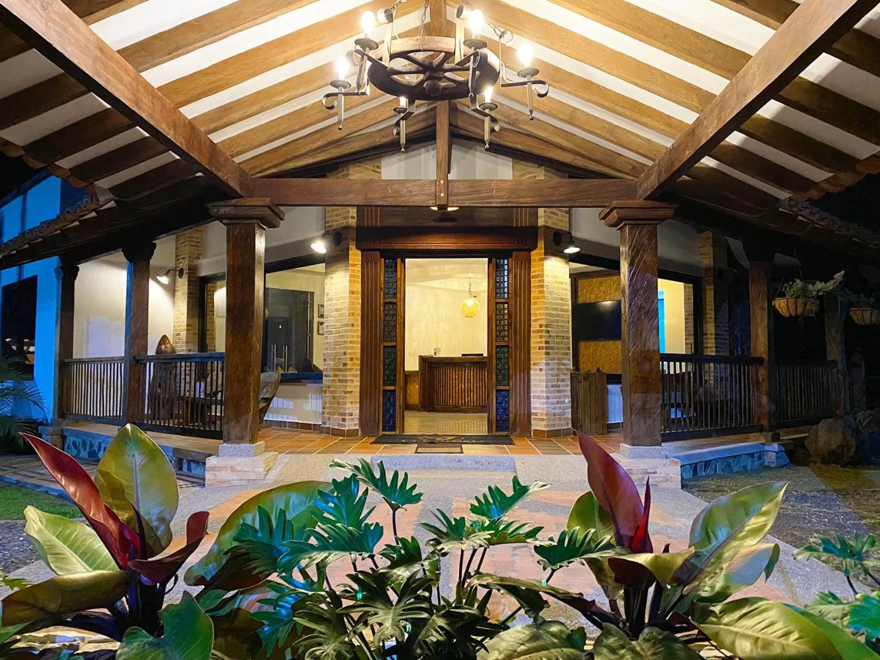 Lobby or reception in La Victoria Hotel Campestre