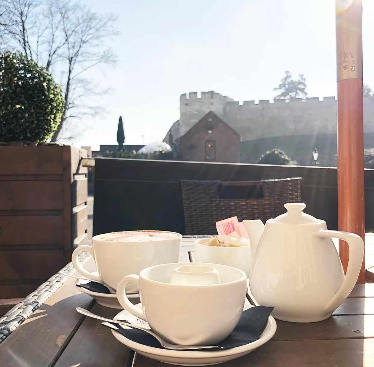 Coffee/tea facilities in Castle Hotel & Apartments