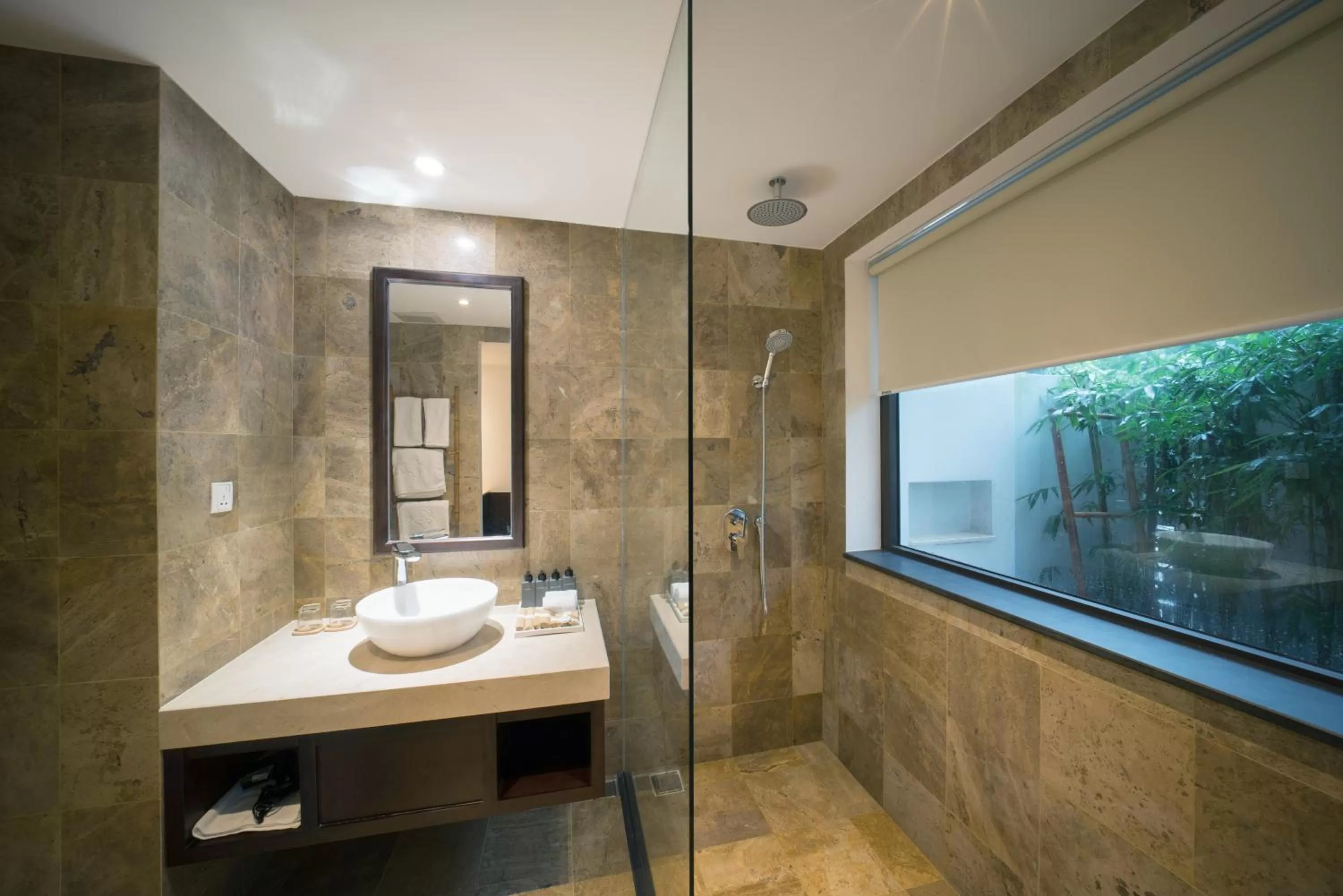Shower in SENVILA Boutique Resort & Spa