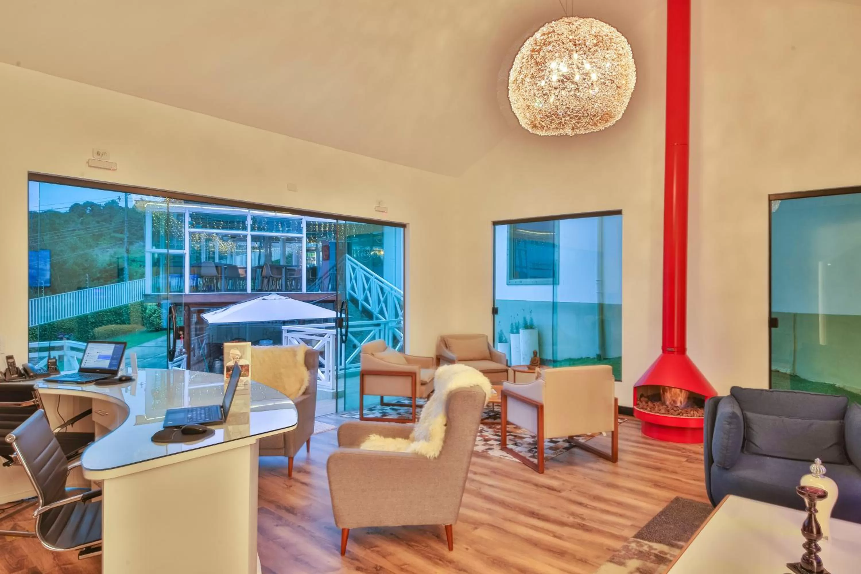 Living room in Caminho das Pedras Pousada de Charme