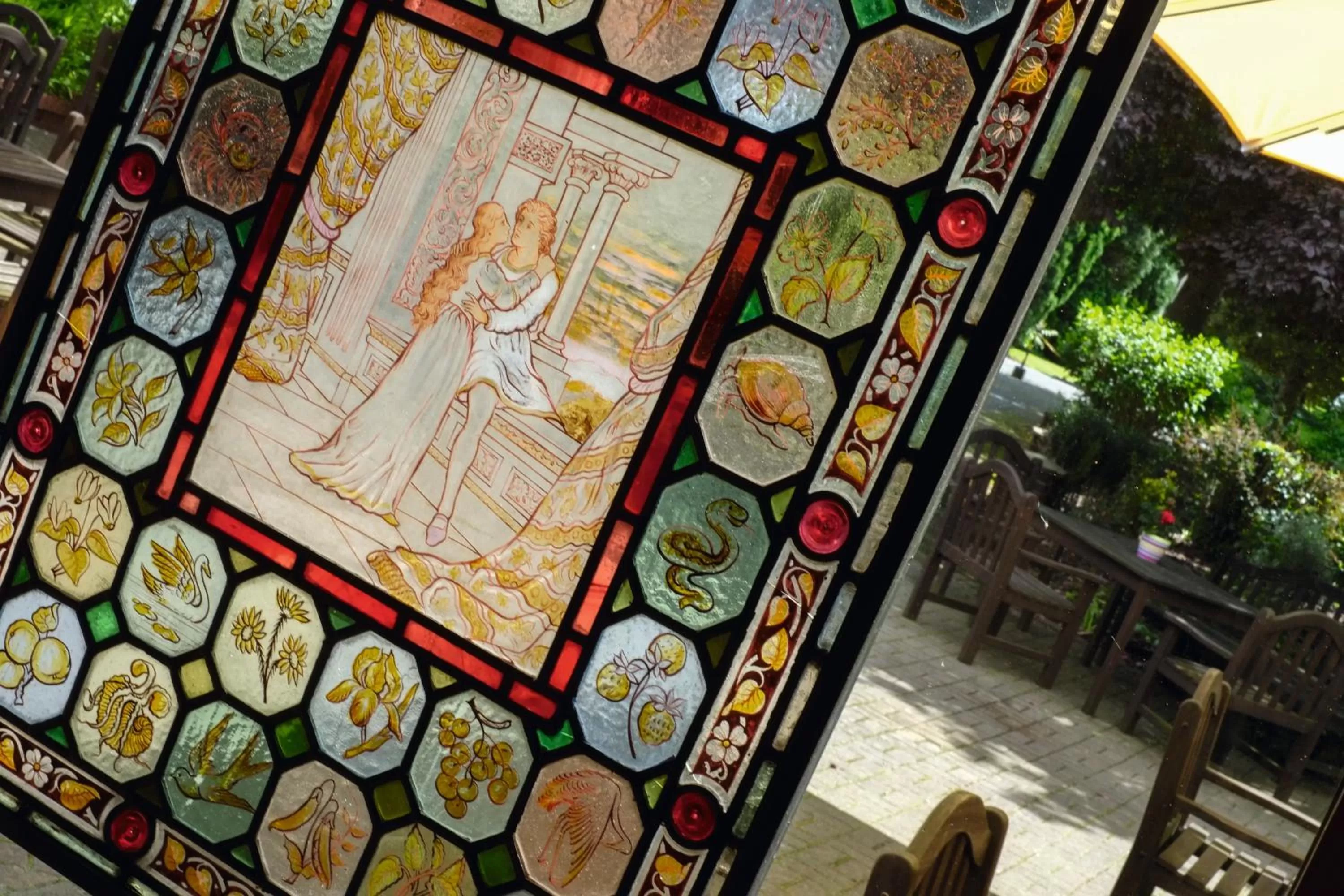 Decorative detail in Macdonald Alveston Manor Hotel & Spa