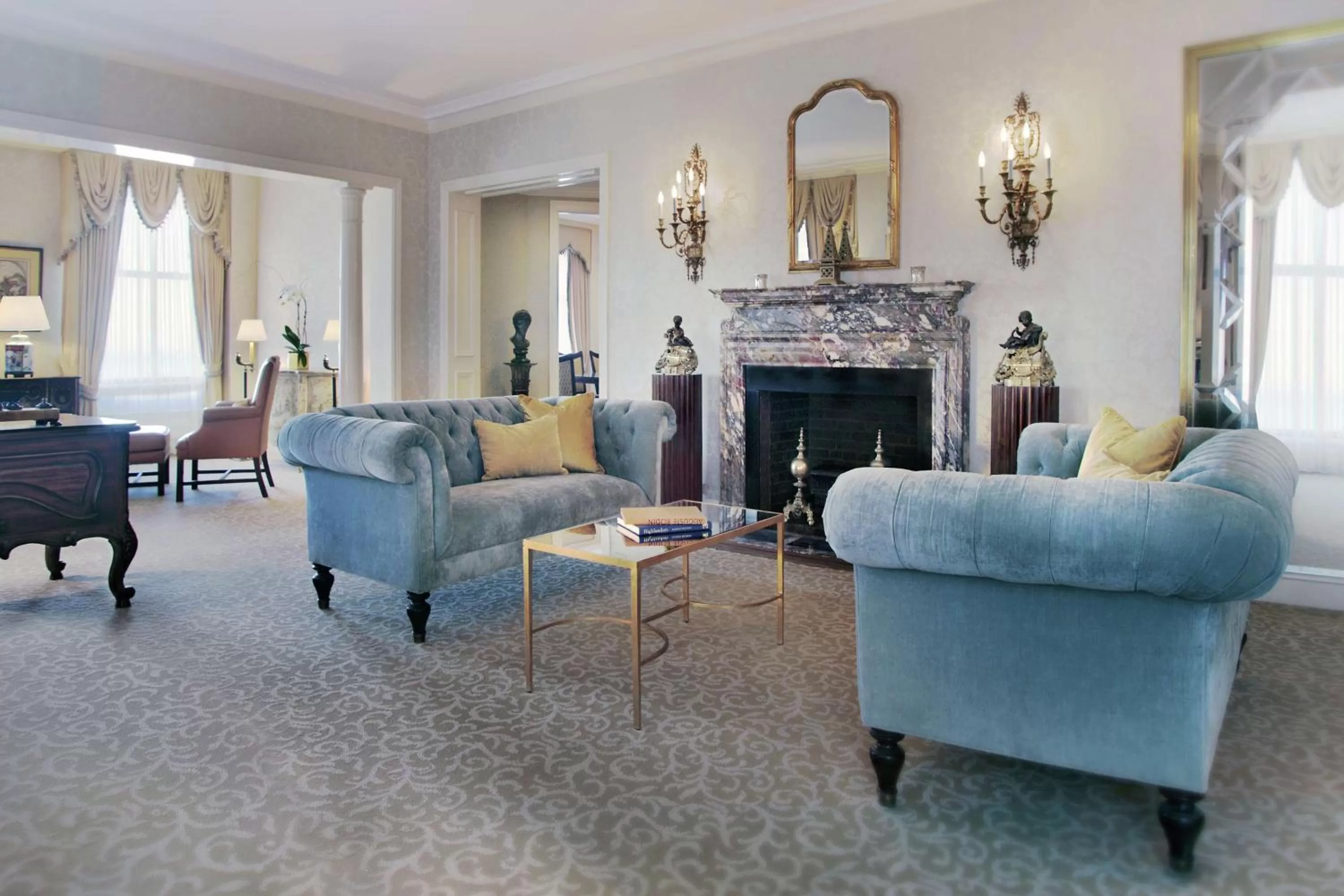 Living room in The Drake Hotel