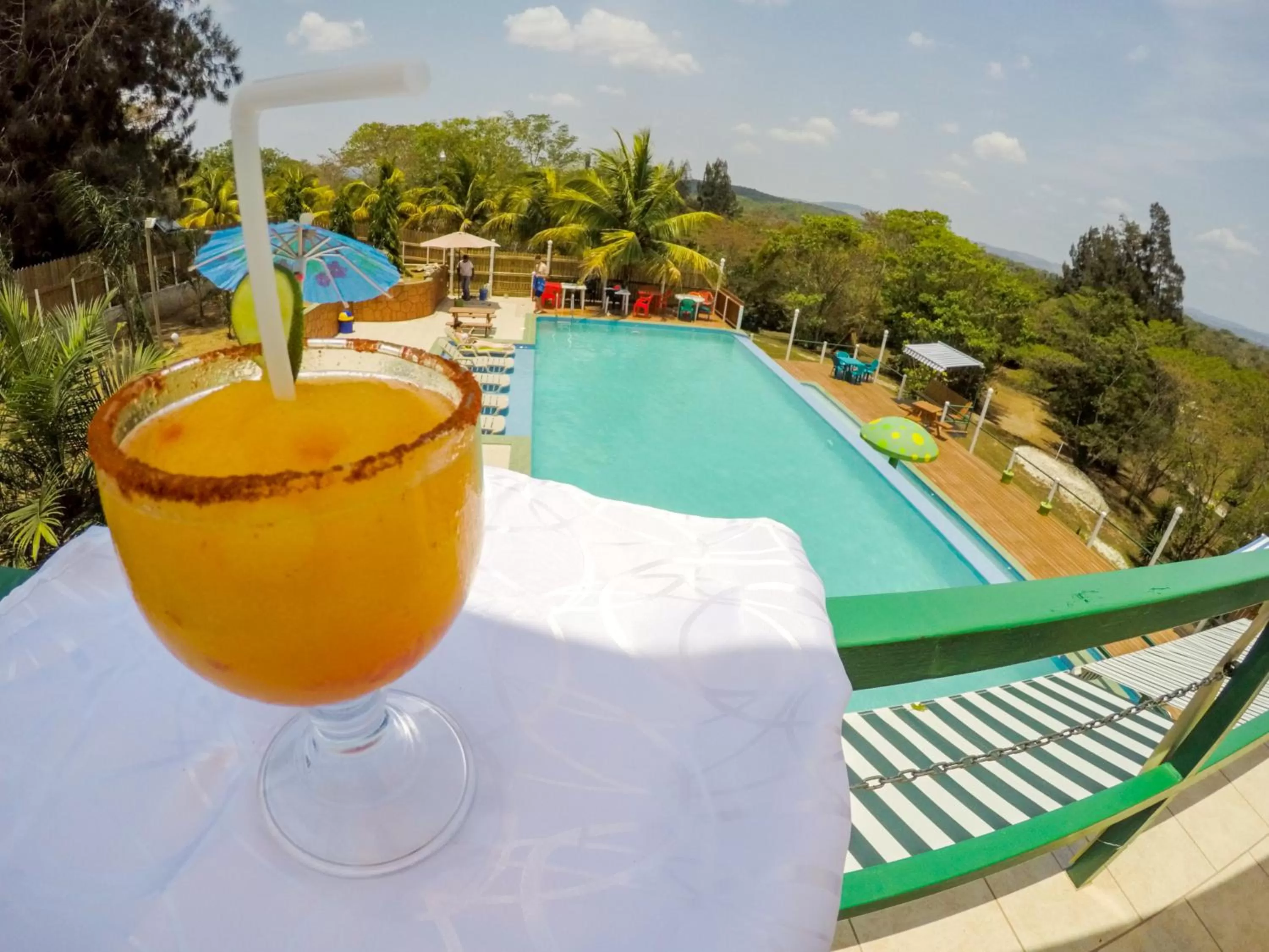 Food and drinks in Rumors Resort Hotel