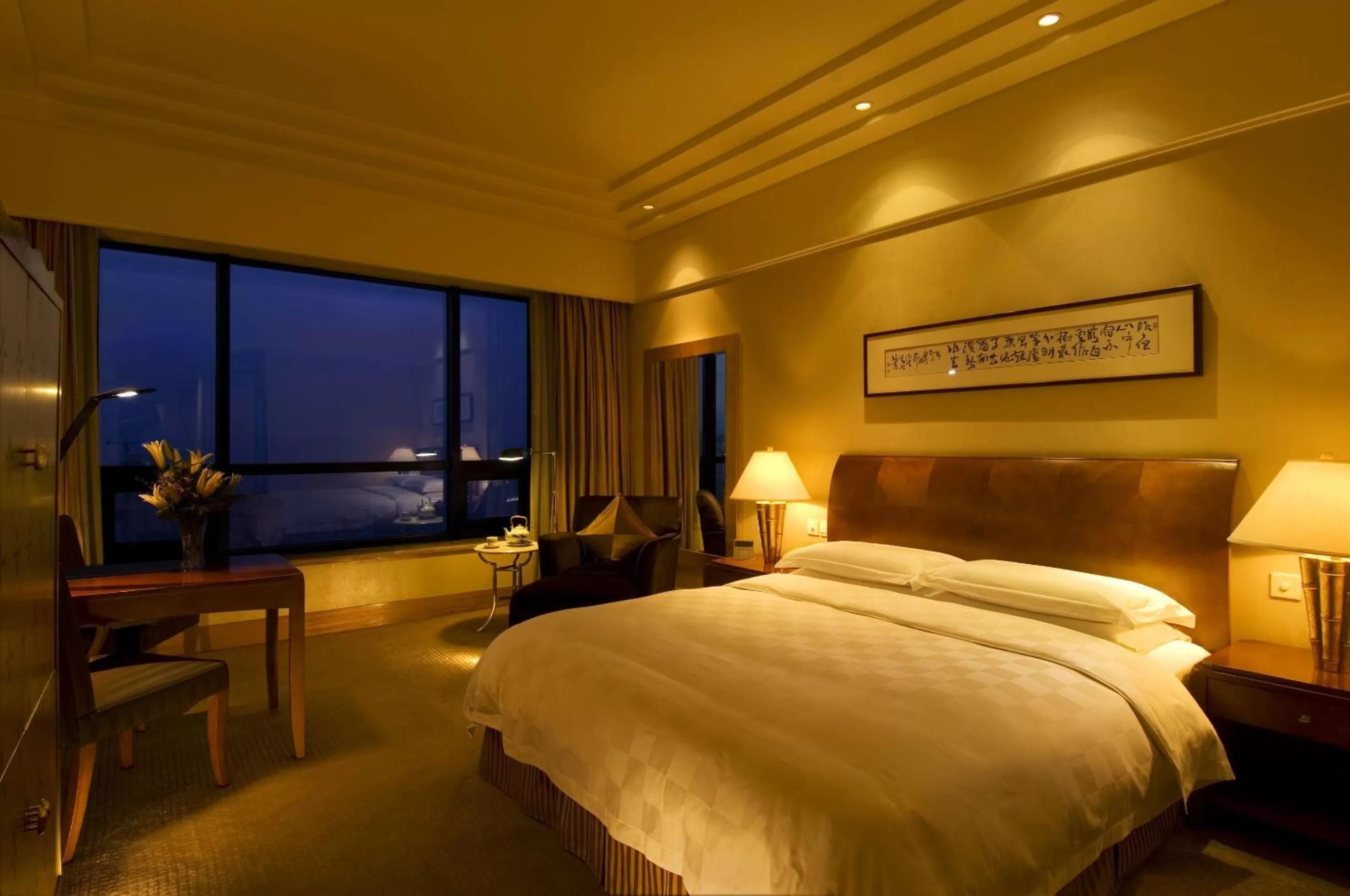 Bed in Hilton Chongqing