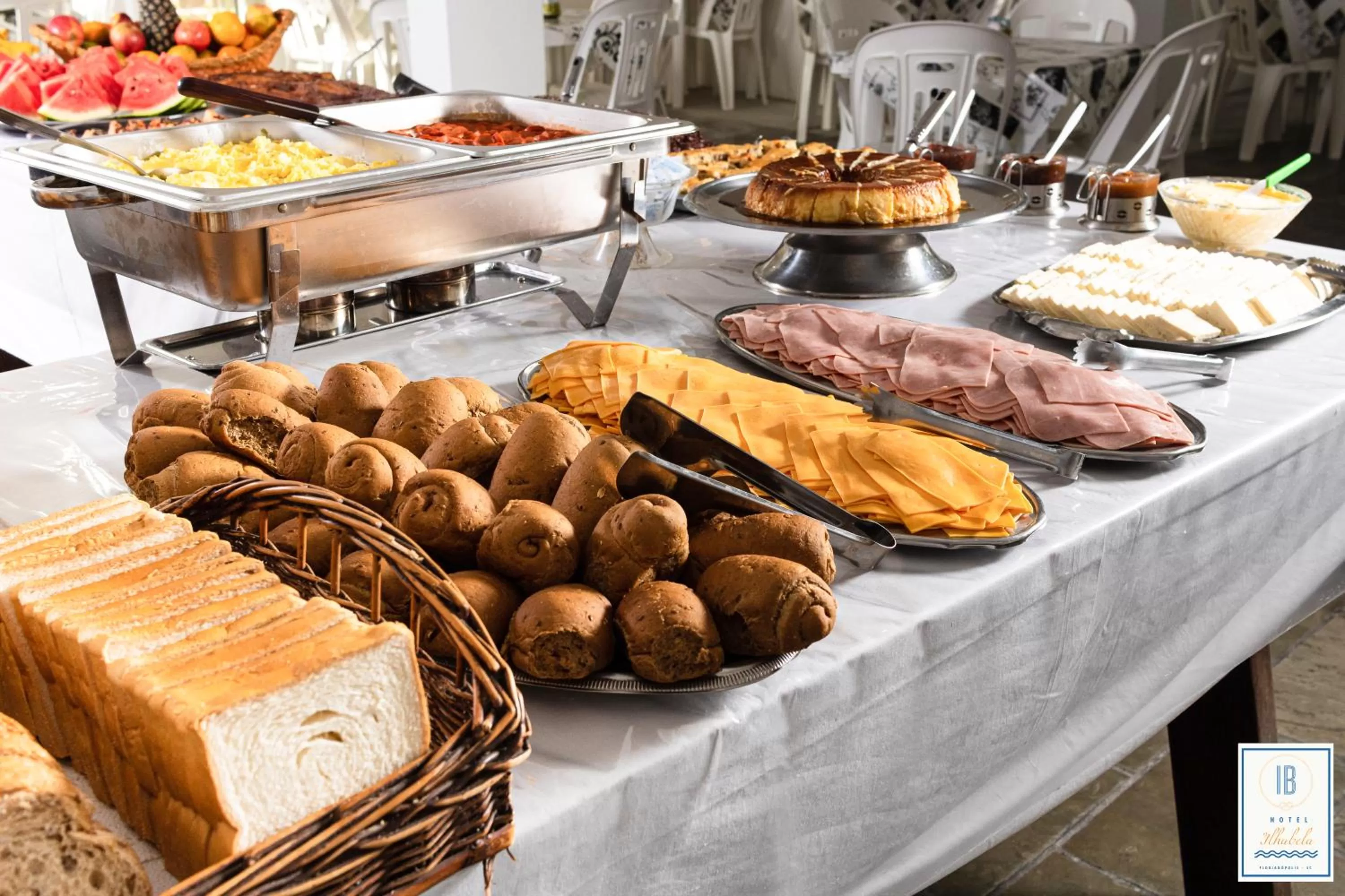 Breakfast in Hotel Residencial Ilhabela