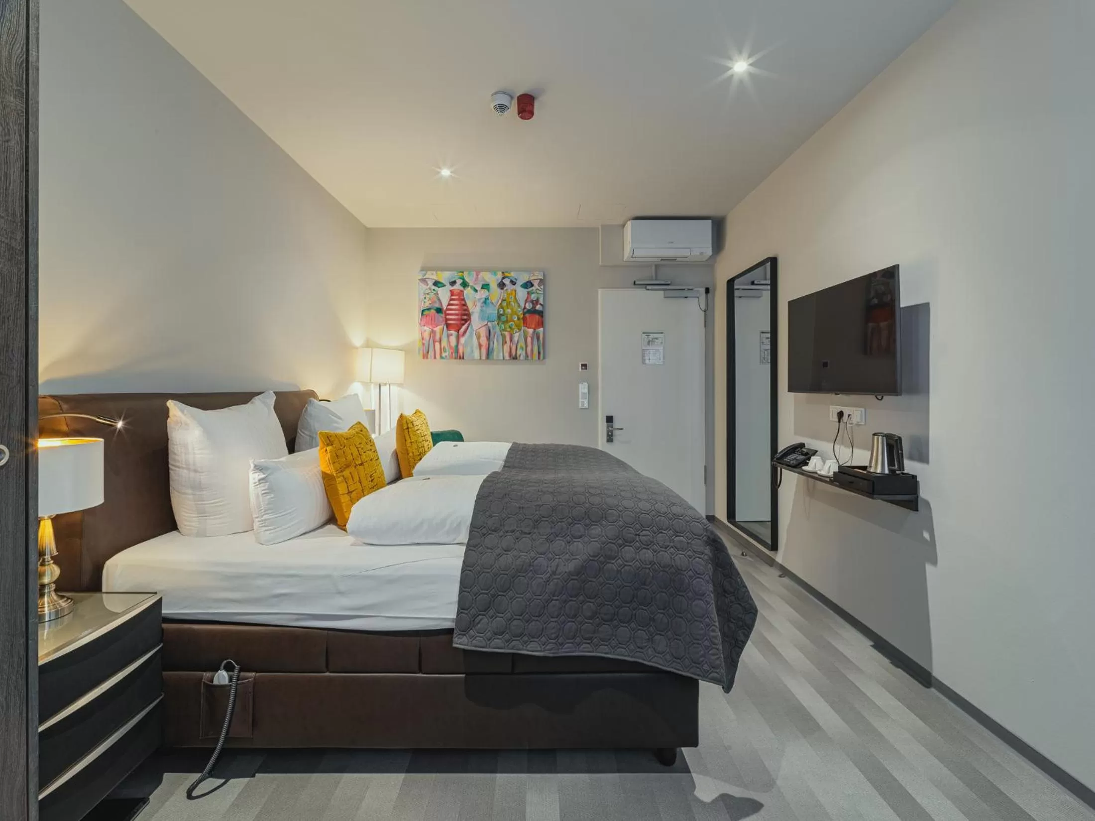 Bed in BS Boutique Hotel