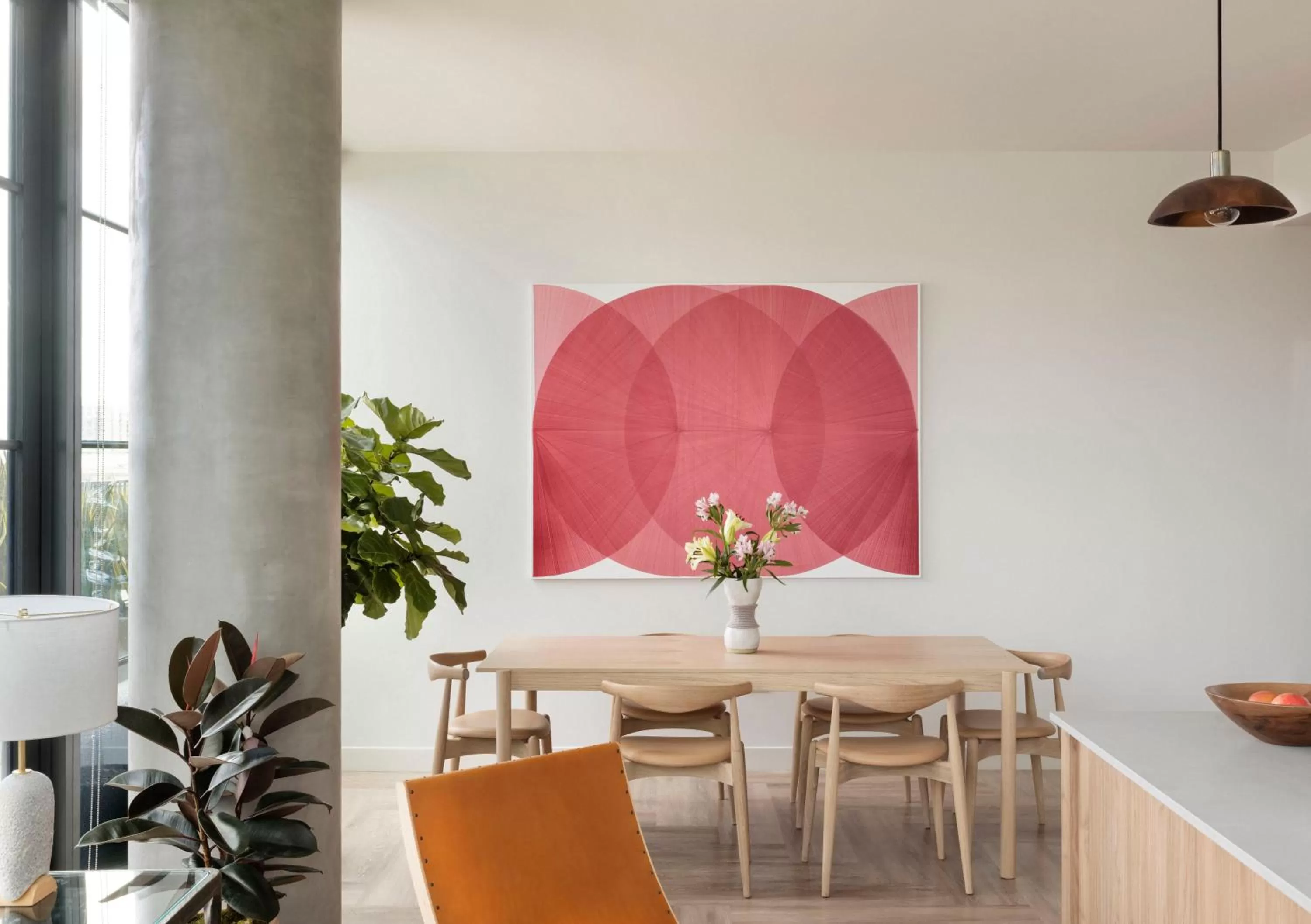 Dining area in ROOST Tampa