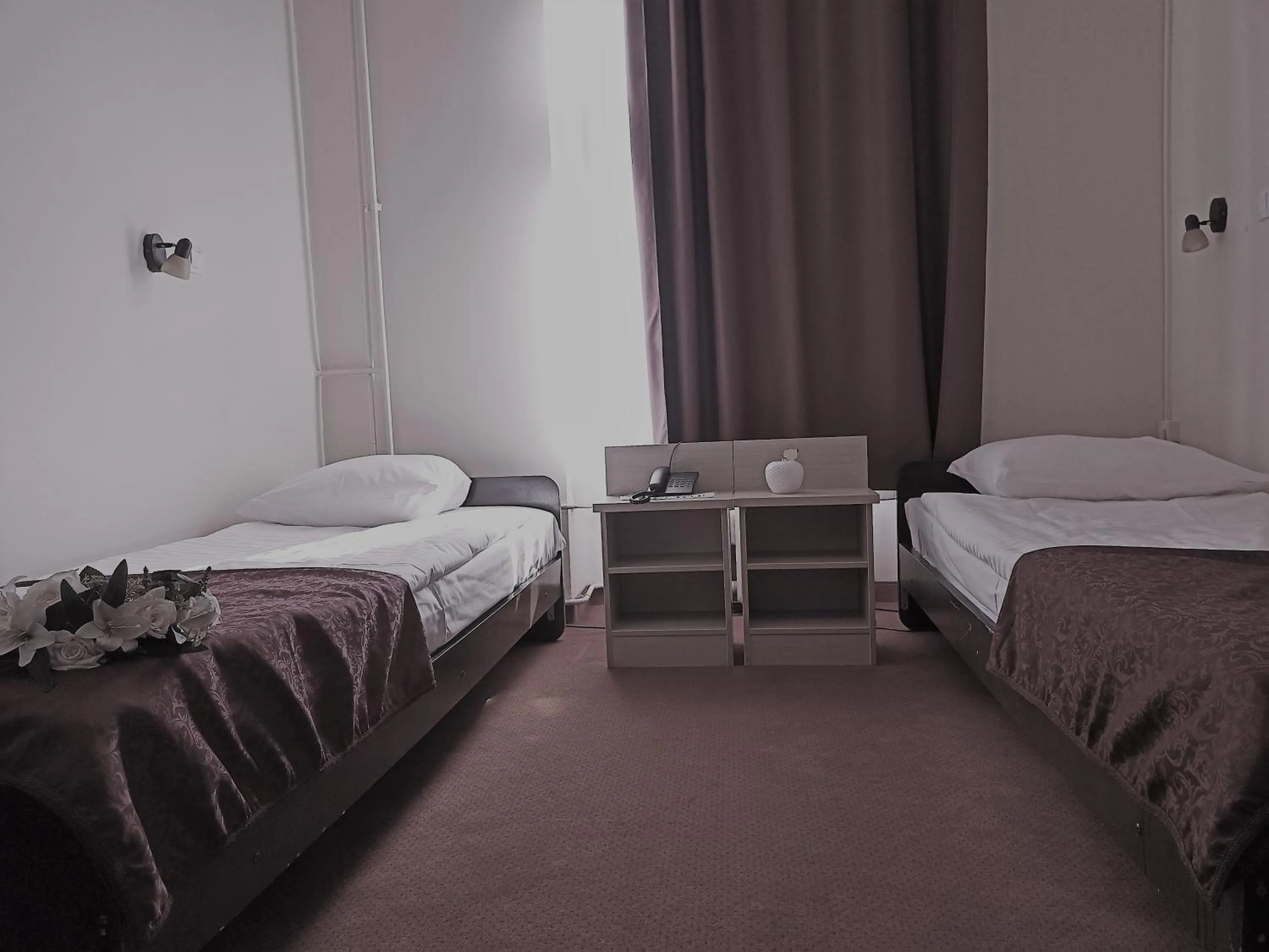 Landmark view, Bed in Hotel Vojvodina