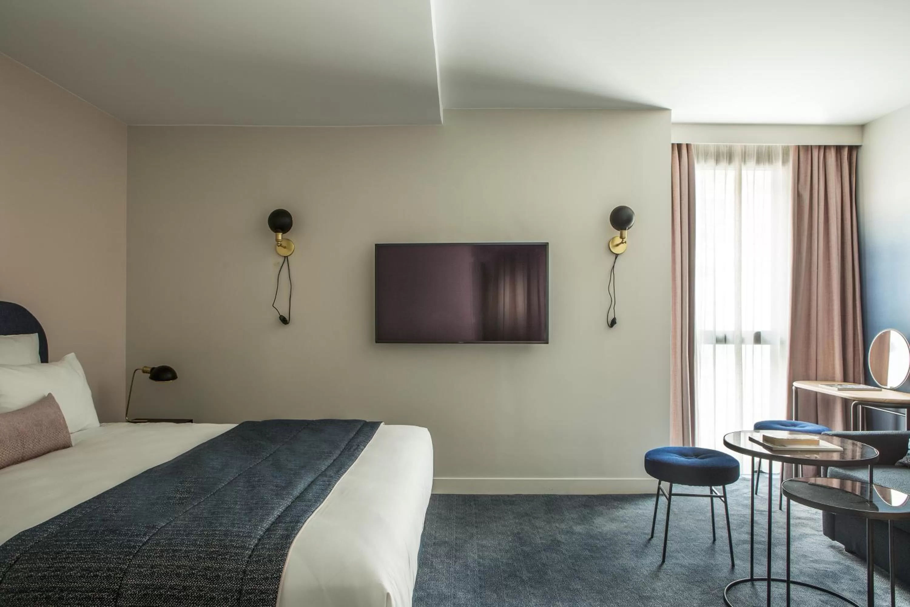 Bedroom, Bed in L'Imprimerie Hôtel