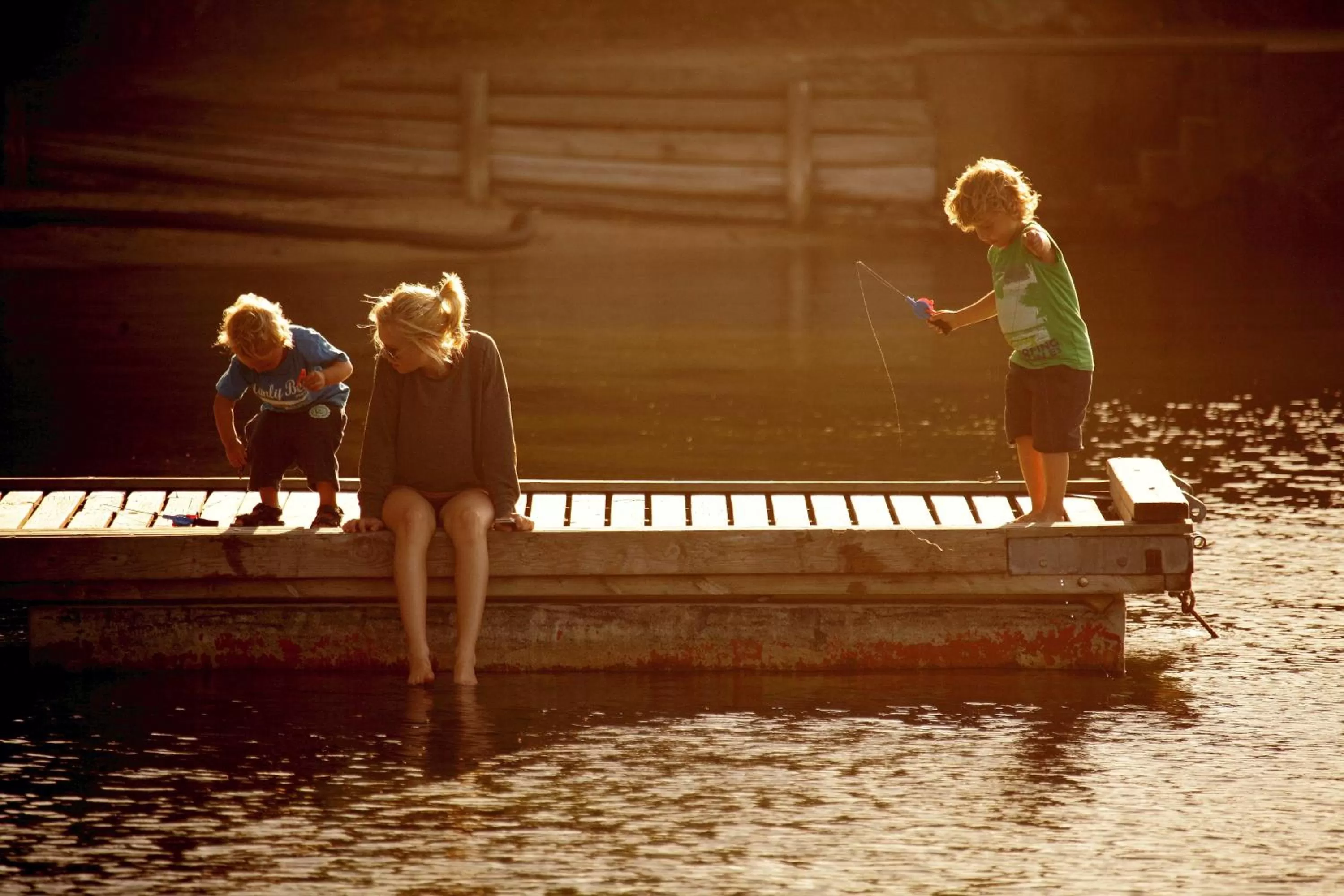 Beach in Sørlandet Feriesenter