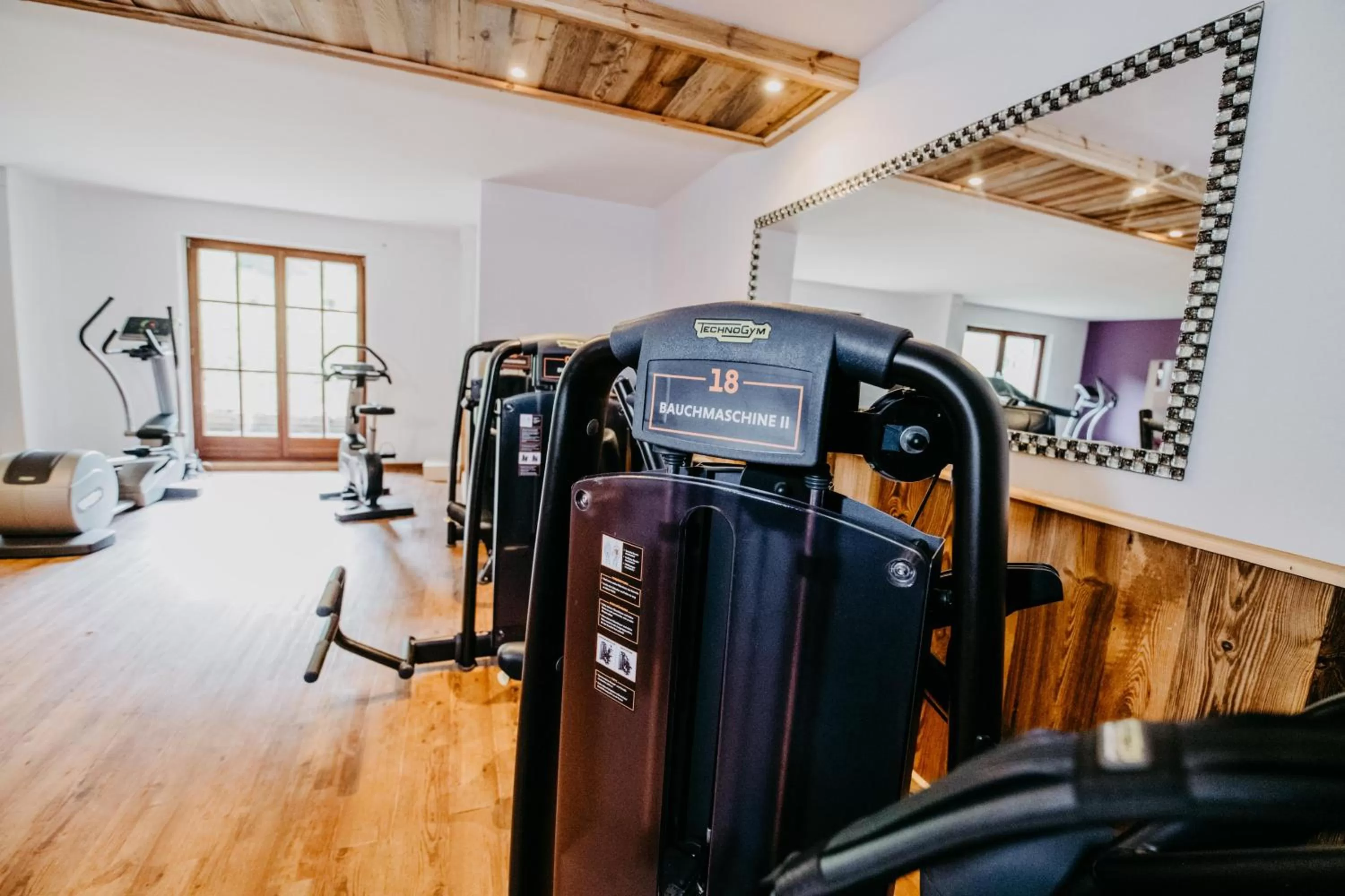 Fitness centre/facilities in Vitalhotel Gosau