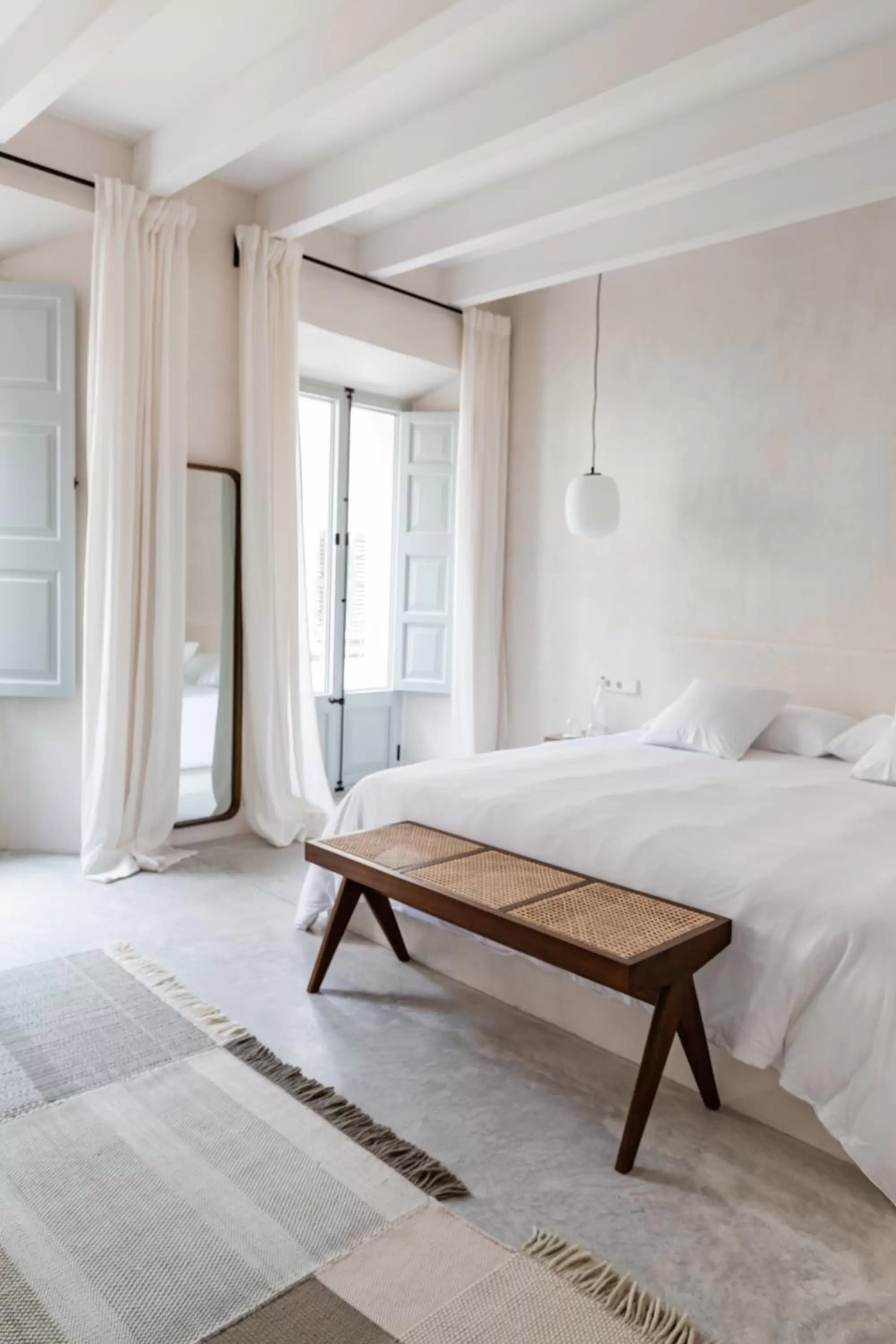 Bedroom, Bed in Meem Townhouse