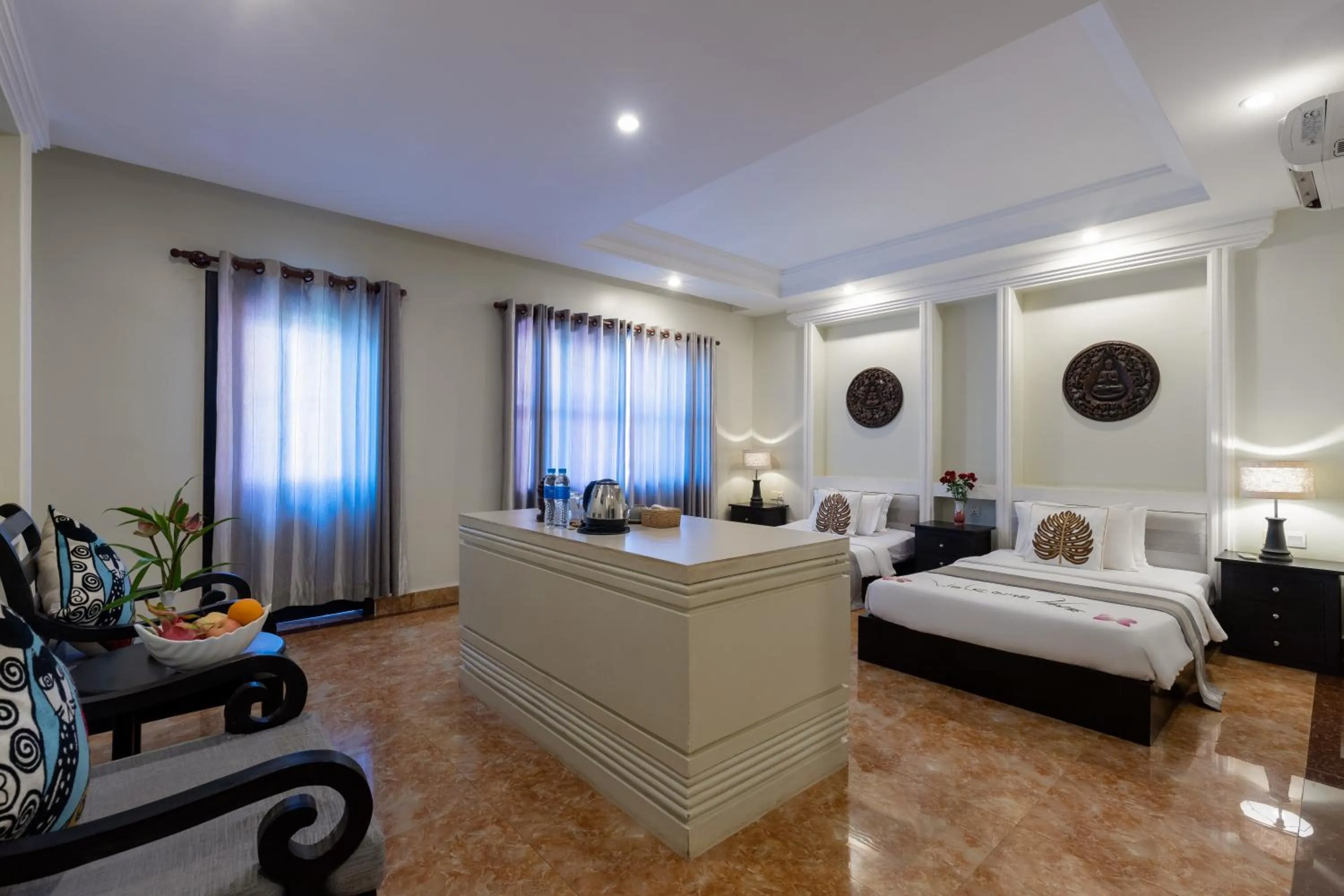 Photo of the whole room, Bed in Siem Reap Comforts Hostel