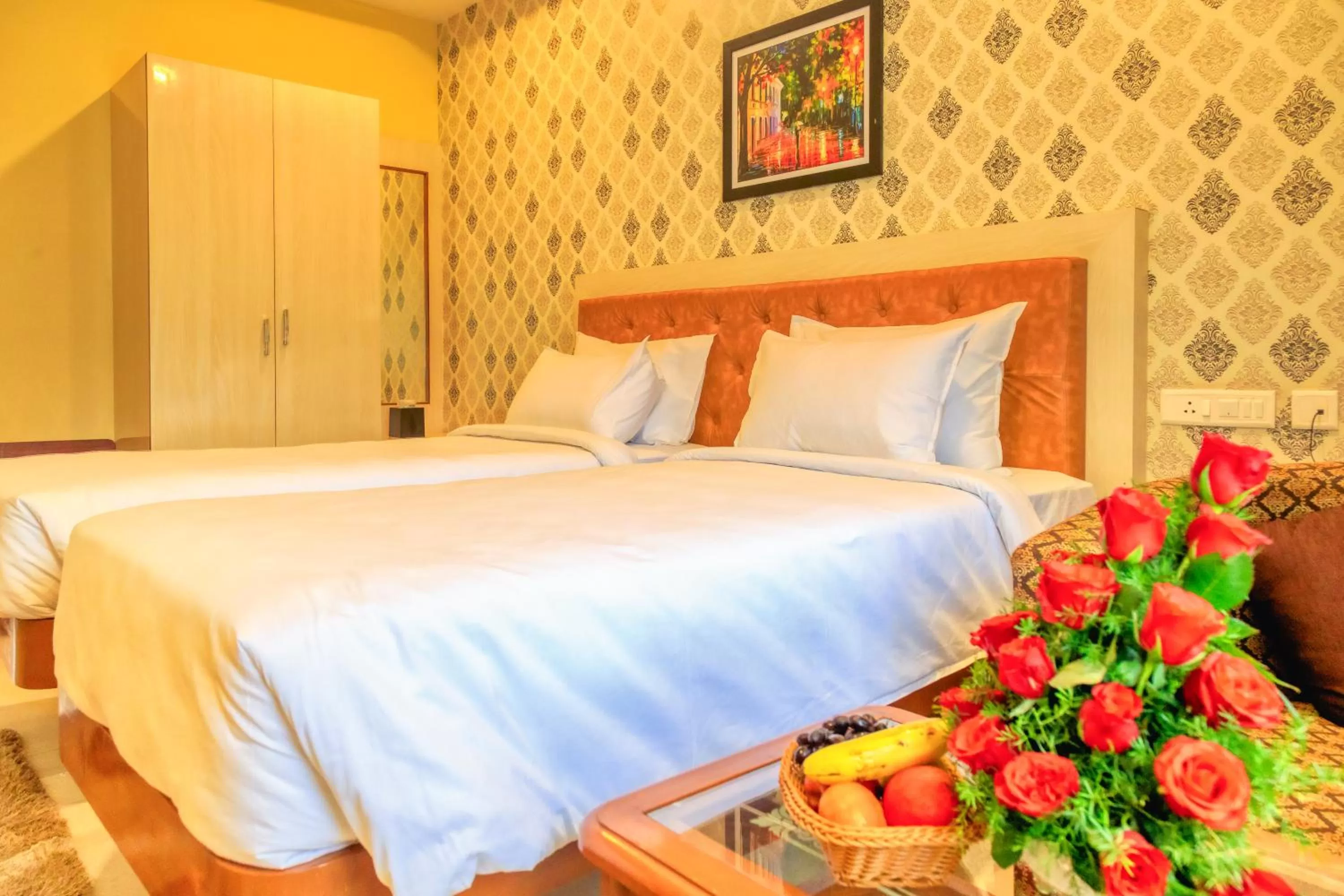 Bed in HOTEL ROYAL GRANDE