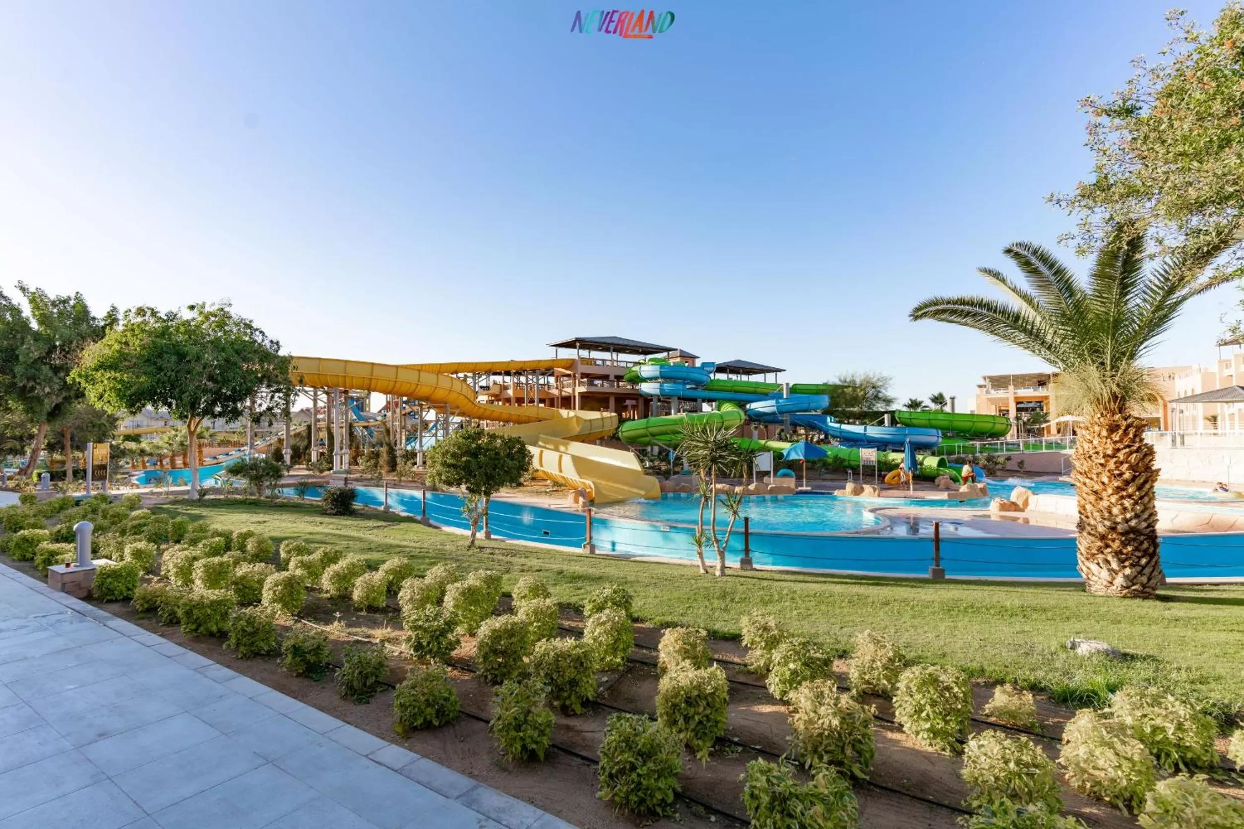 Aqua park in Neverland City Hurghada - Pickalbatros