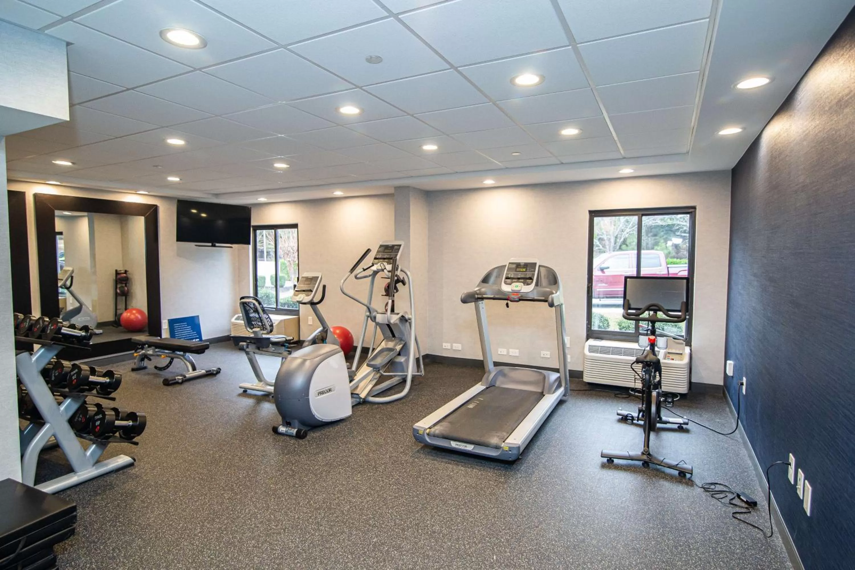 Fitness centre/facilities in Hampton Inn Atlanta/Peachtree City