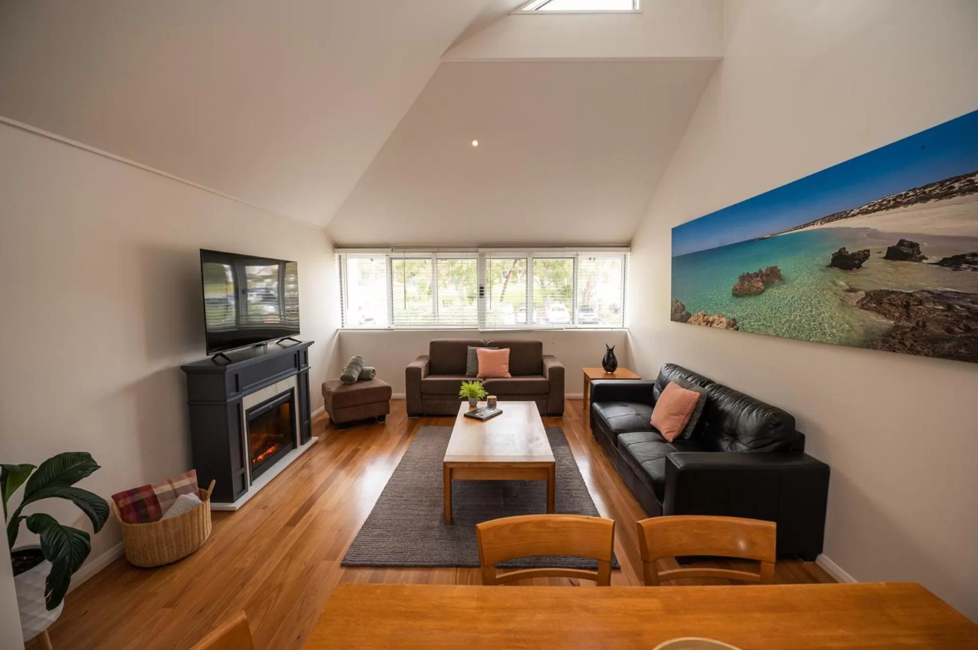 Living room in Prideau's of Margaret River