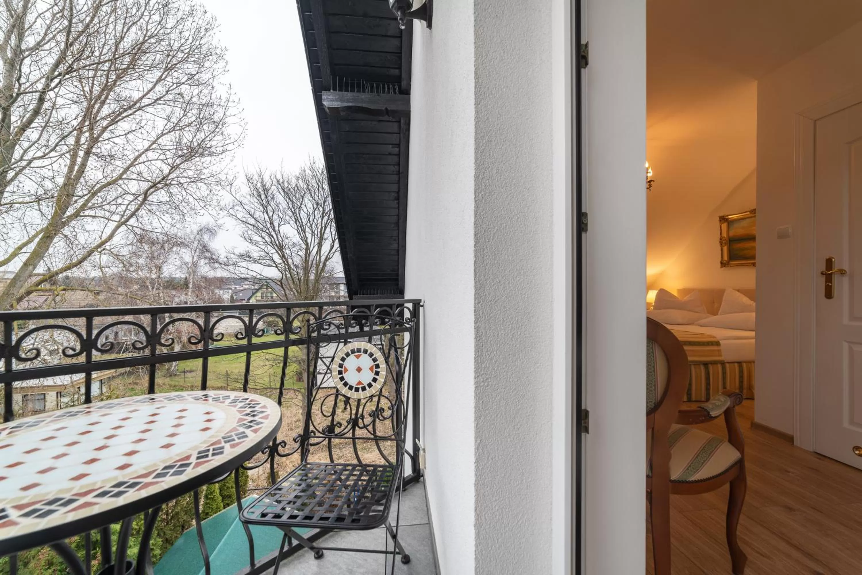 Balcony/Terrace in Pensjonat & Restauracja Admirał