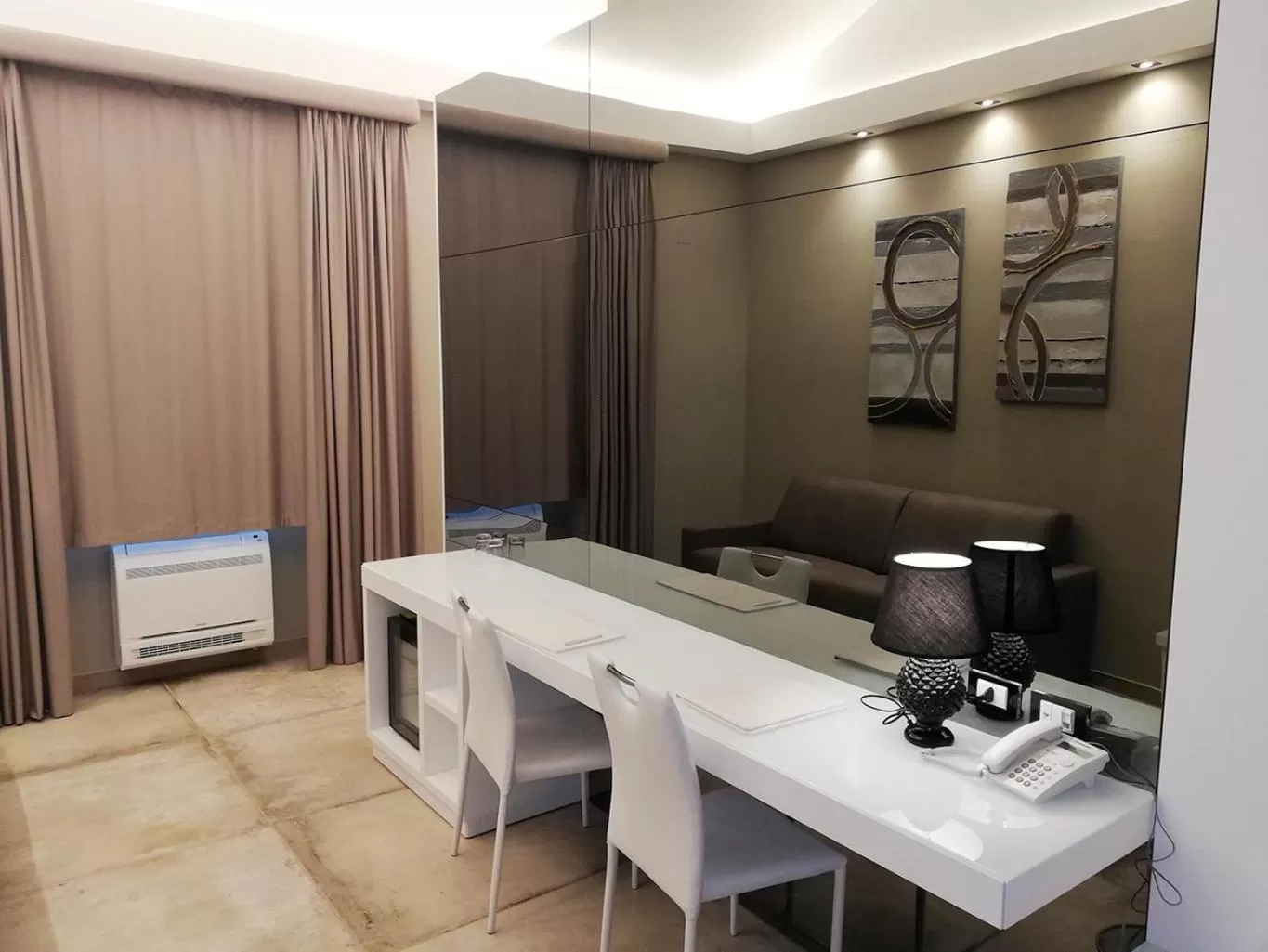 Seating area in Hotel Parco delle Querce