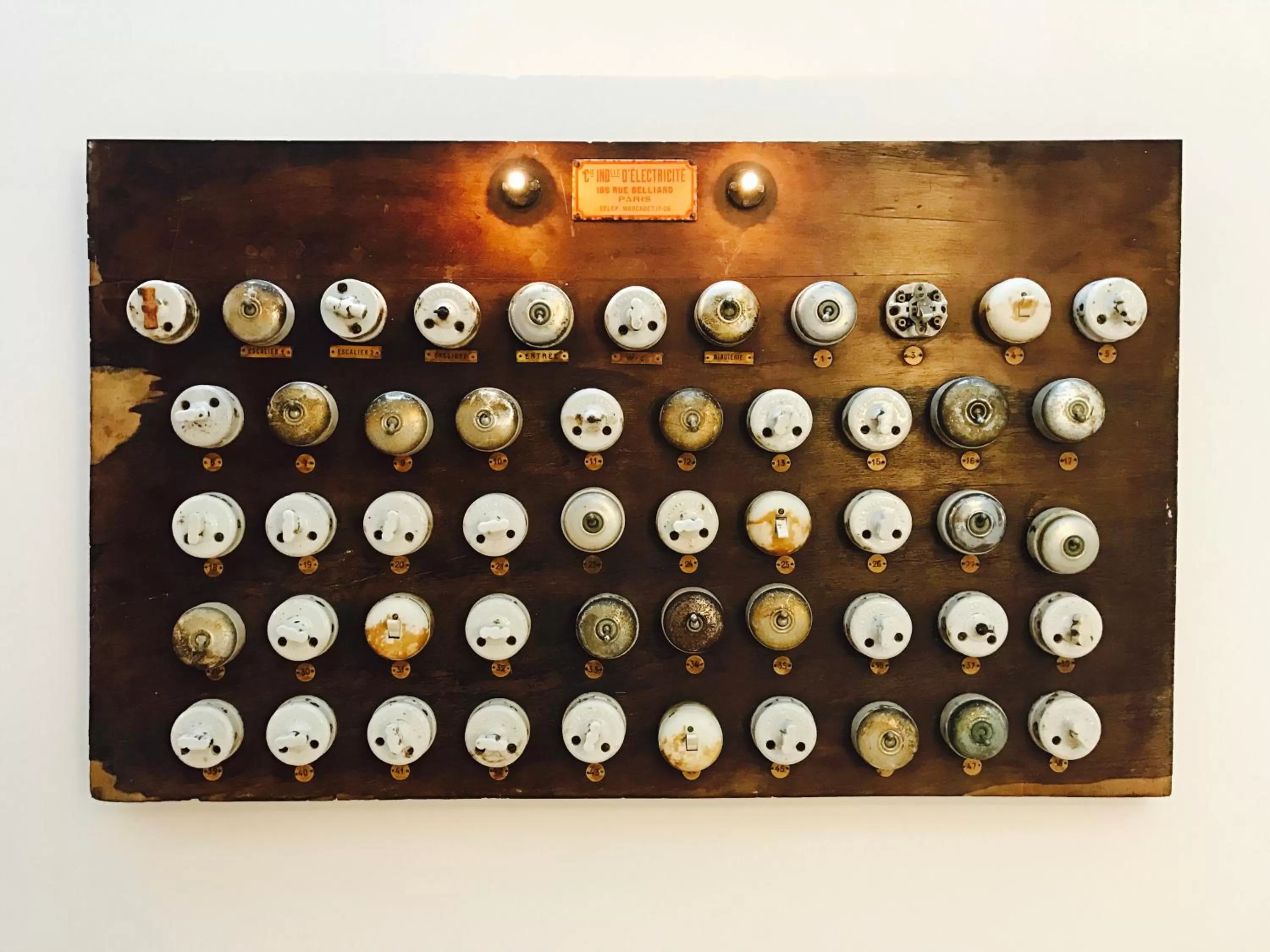 Decorative detail in Hotel Scarlett