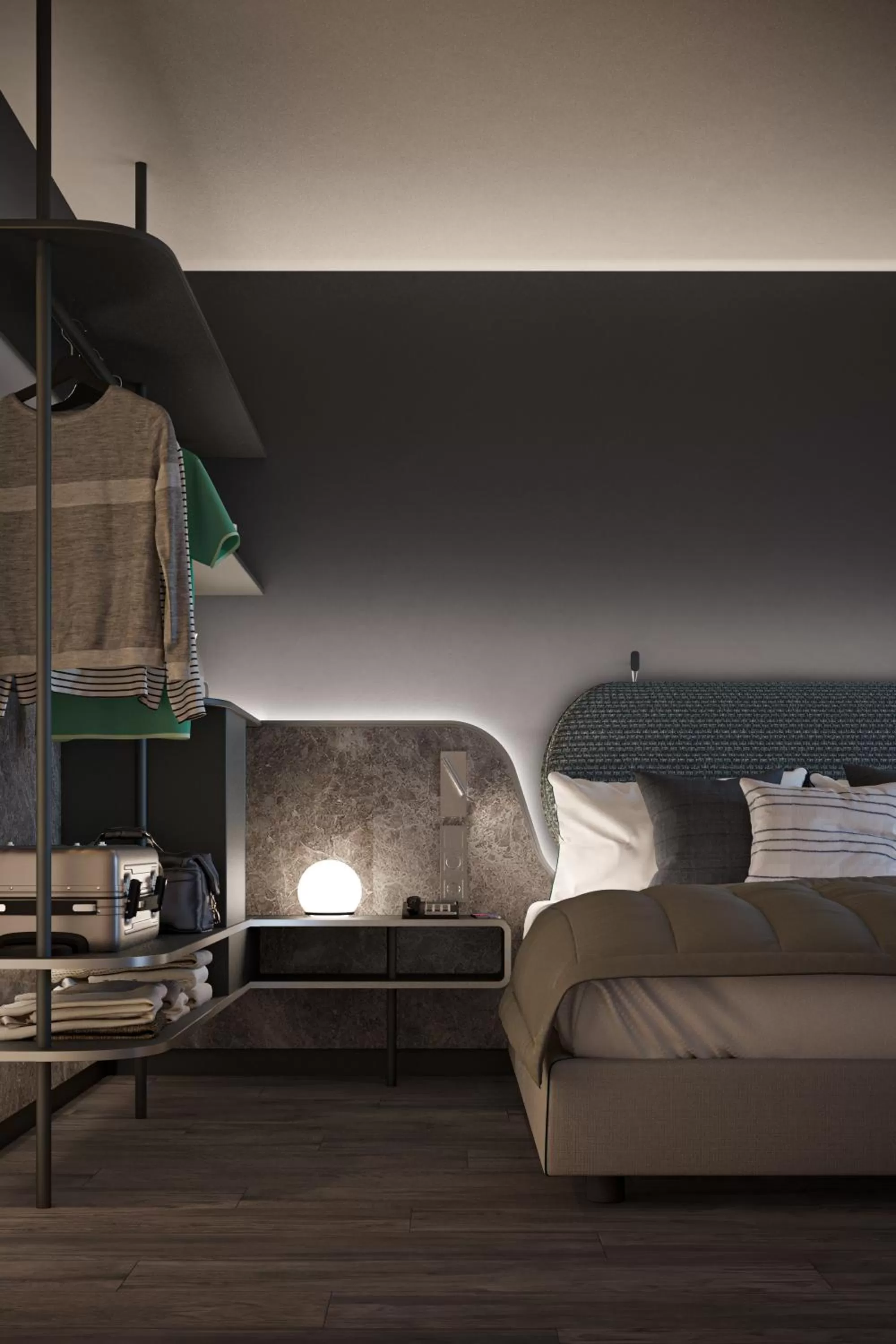 Superior Double Room in Hotel Admiral Lugano