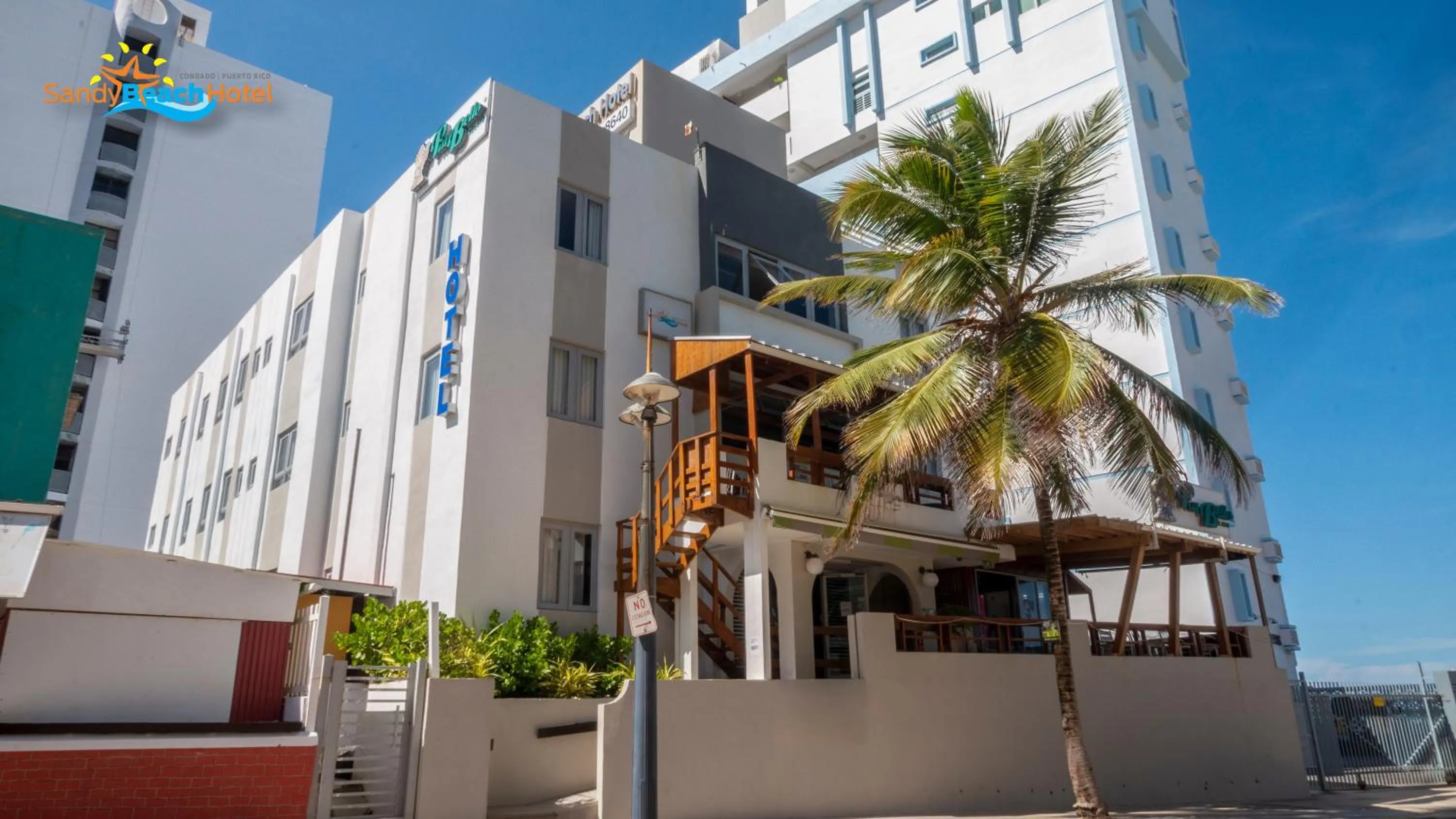 Property building in Sandy Beach Hotel