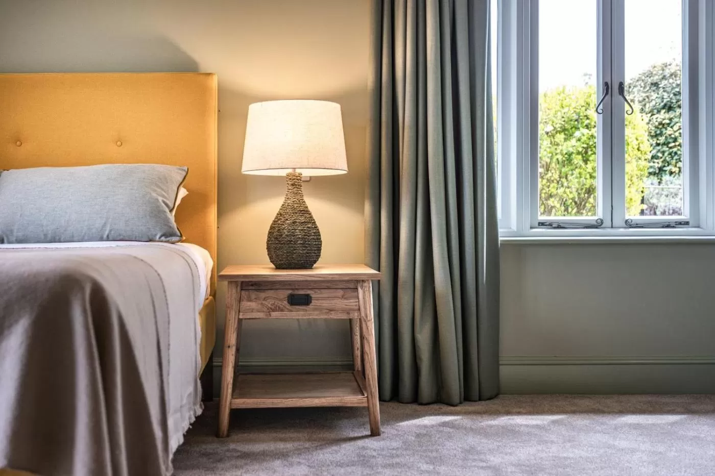 Bed in The Crown Inn