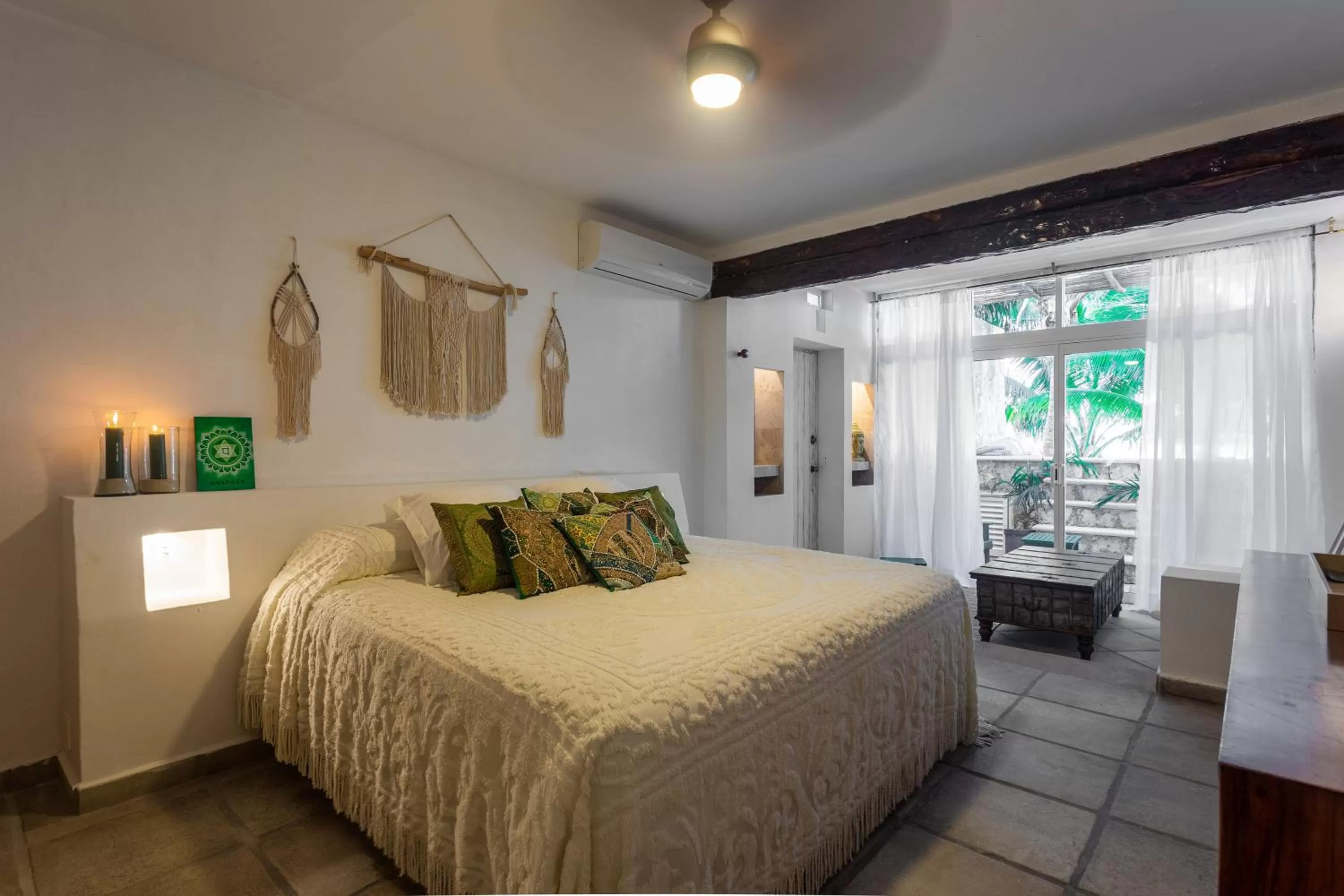 Photo of the whole room, Bed in Lotus Beach Hotel - Adults Only