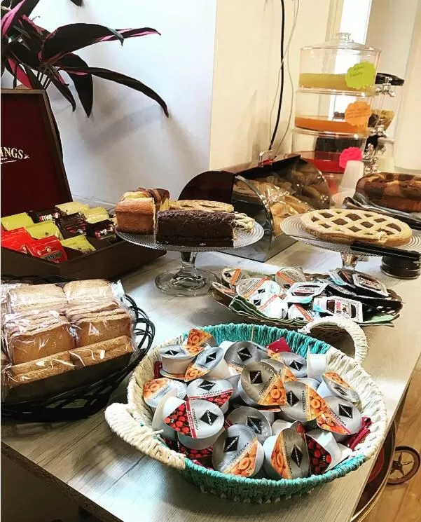 Buffet breakfast in La Breccia A Porta Pia