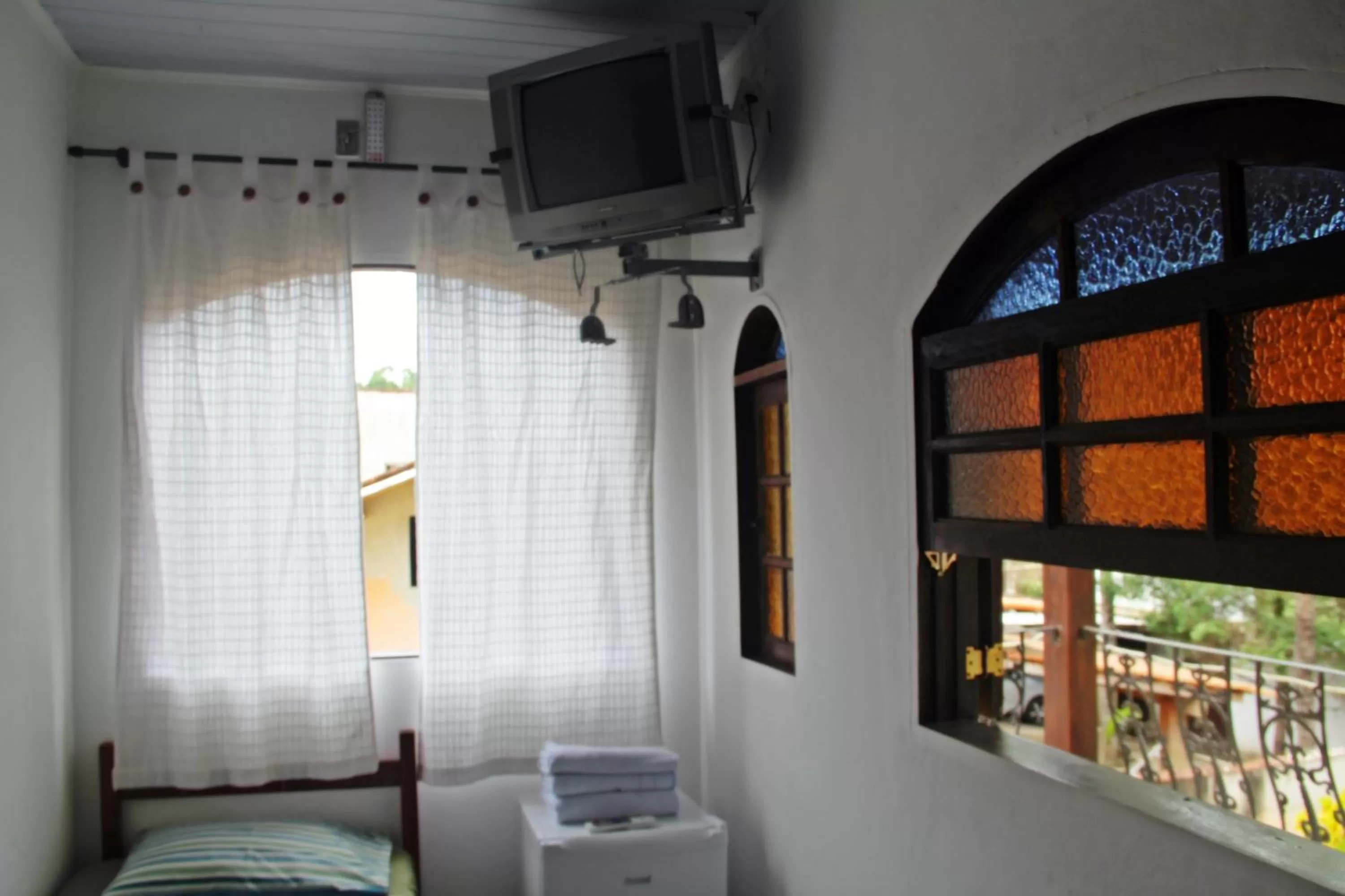 Bed in Pousada da Rose Paraty