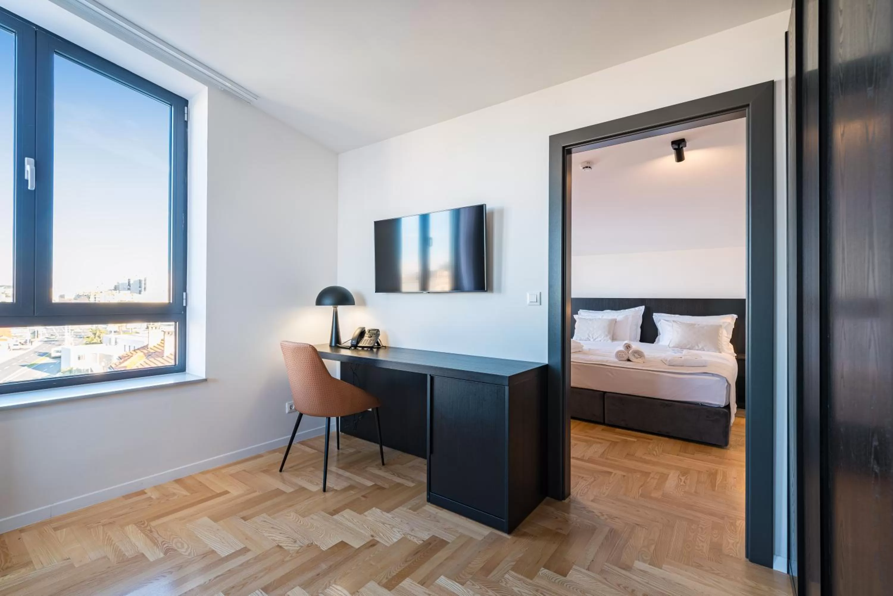 Bedroom, Bed in Miramare Hotel