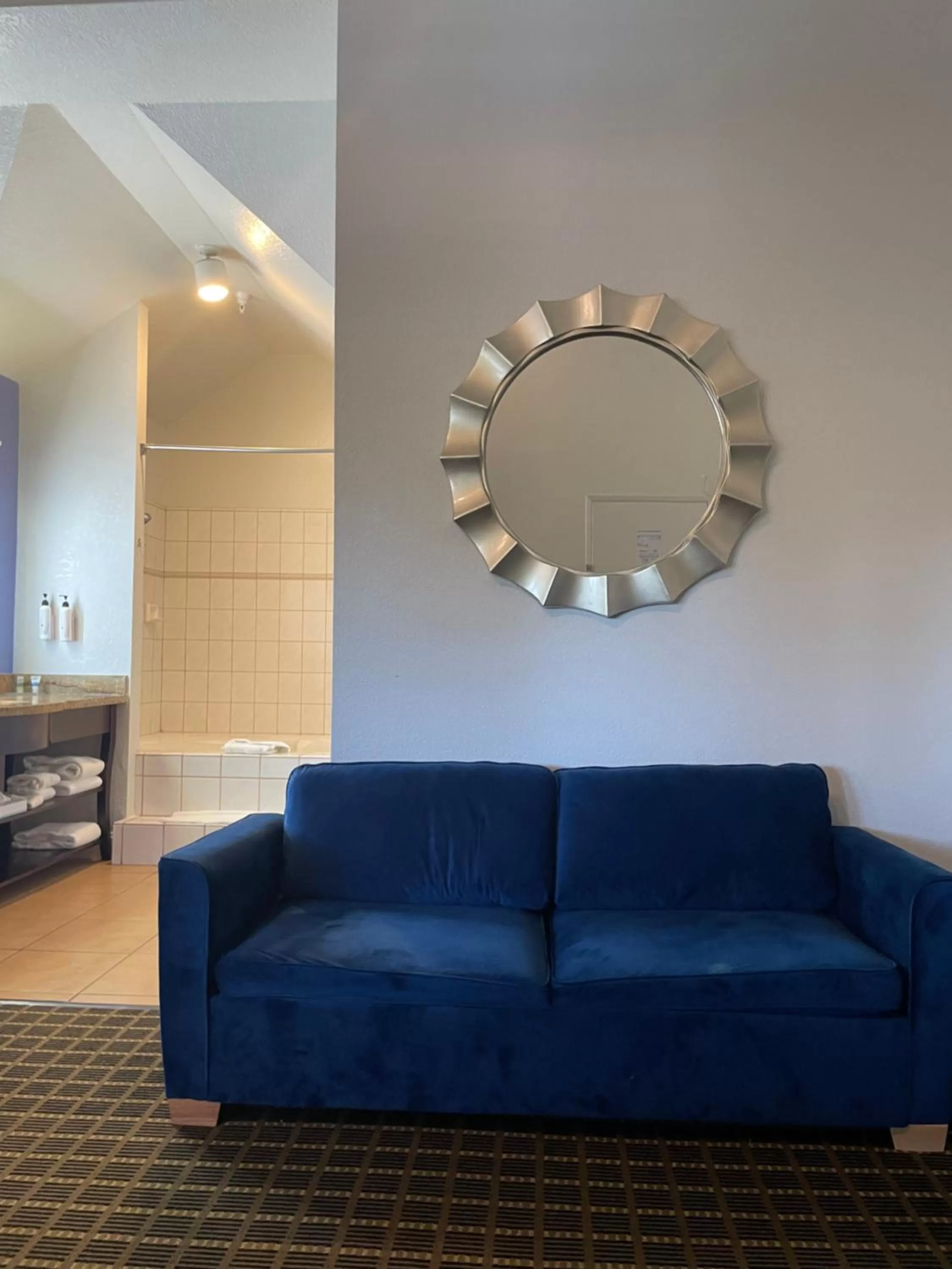 Seating area in Hotel Solares