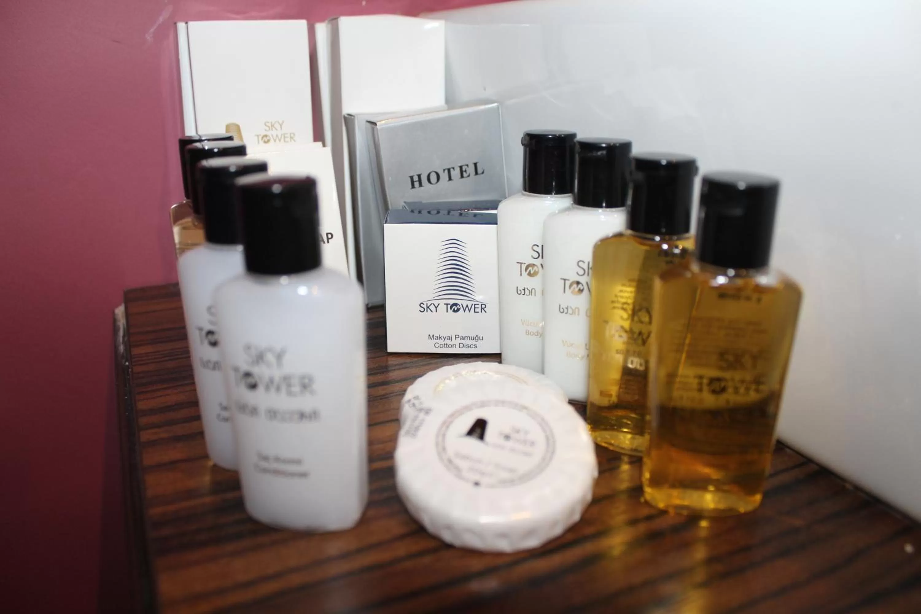 Bathroom in Sky Tower King Hotel