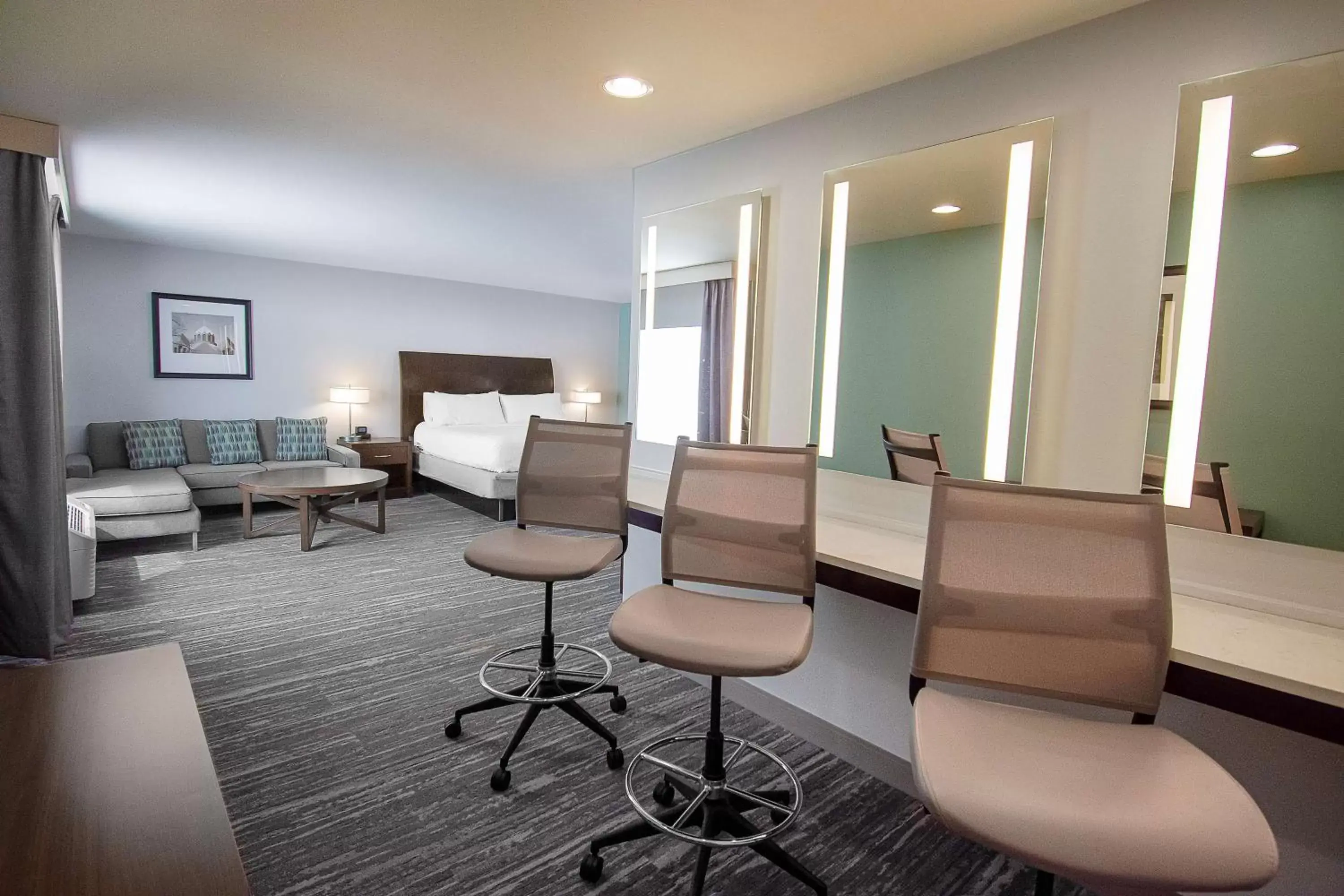 Deluxe King Studio Suite - Non-Smoking in Hilton Garden Inn South Bend Deluxe King Studio Suite - Non-Smoking in Hilton Garden Inn South Bend