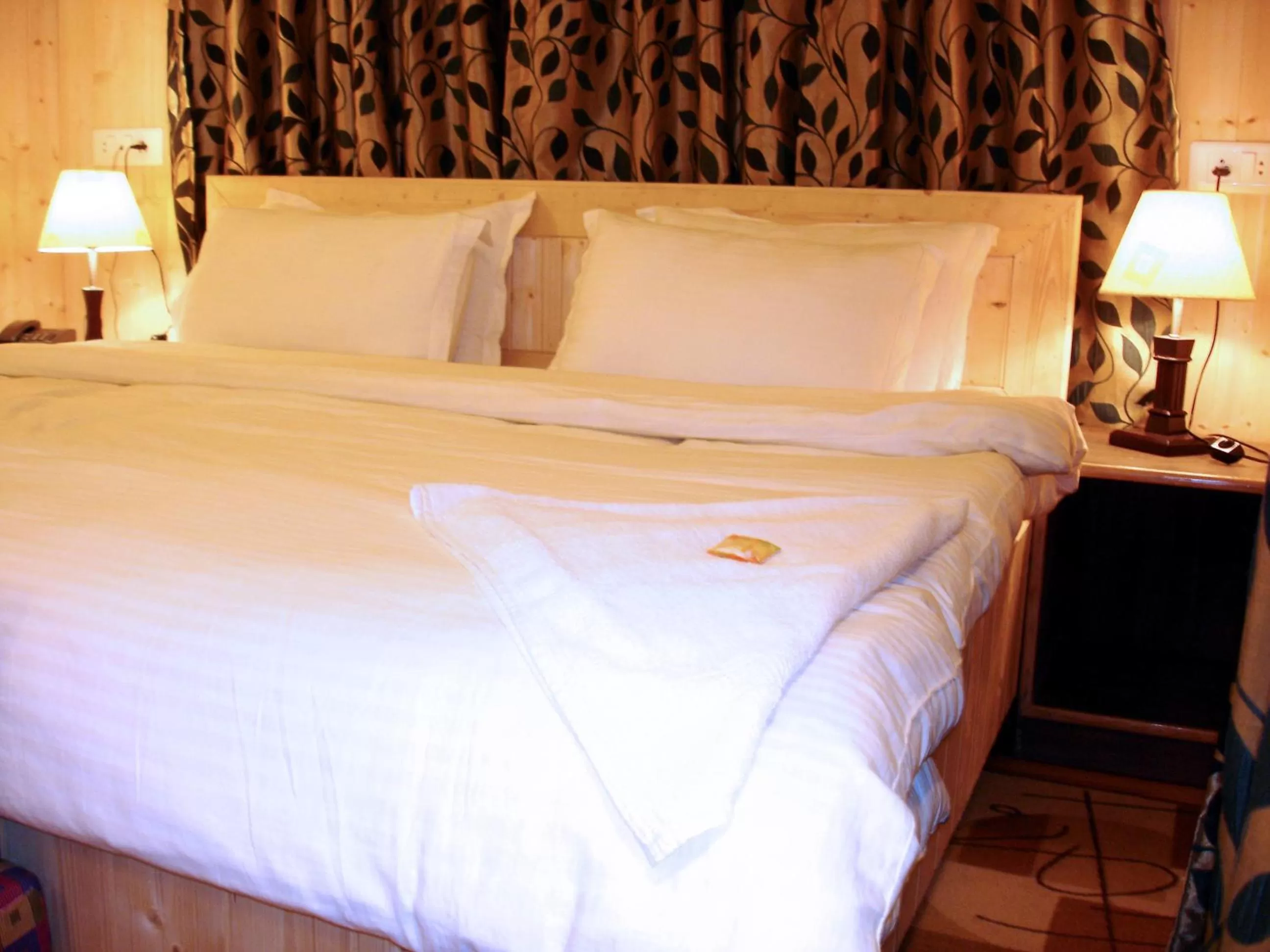 Bed in Ikraam Inn Bed & Breakfast