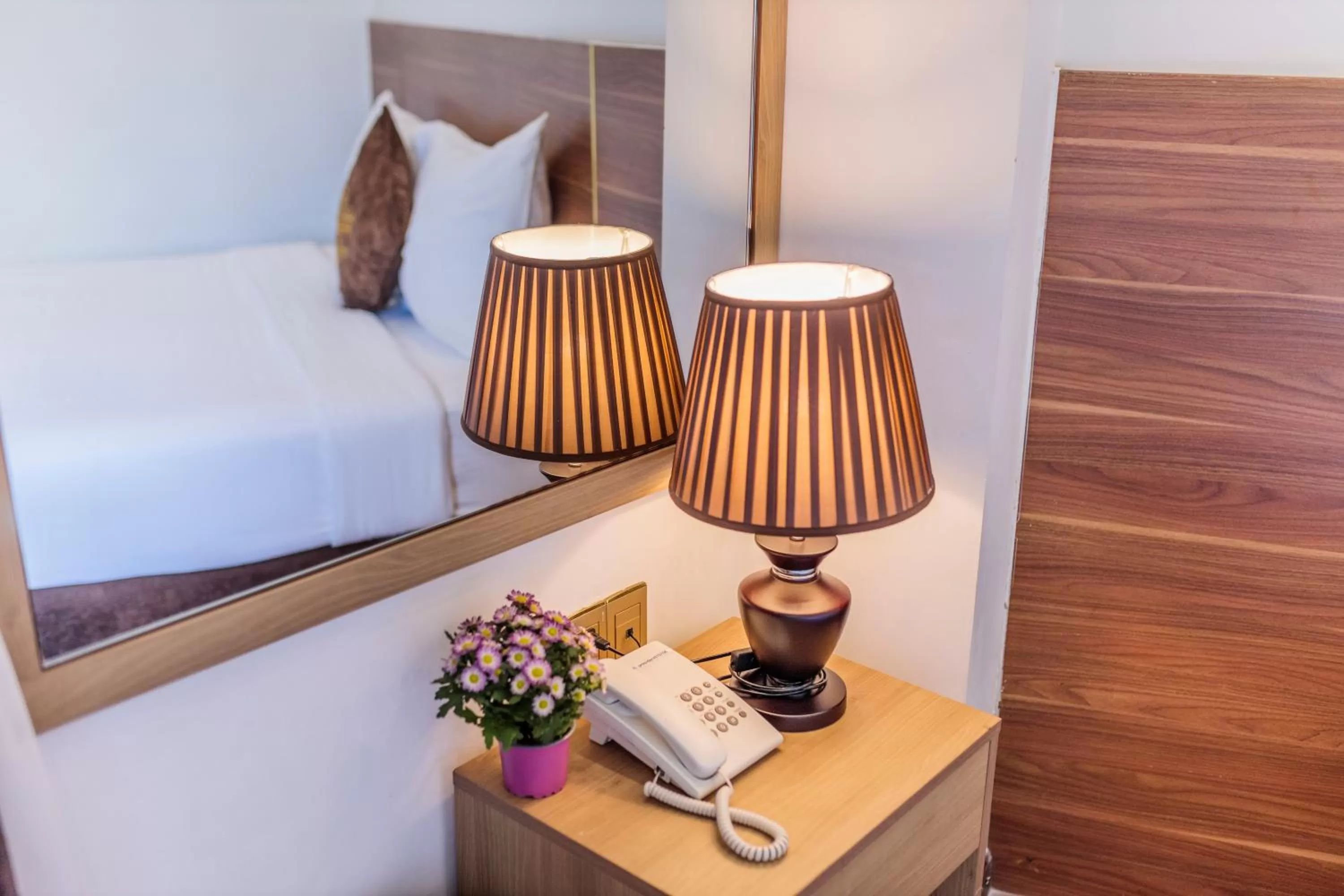 Bed in President Hotel