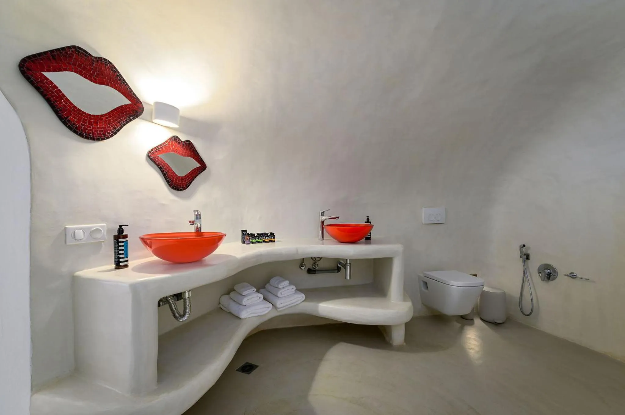 Bathroom in Trieris Villa & Suites