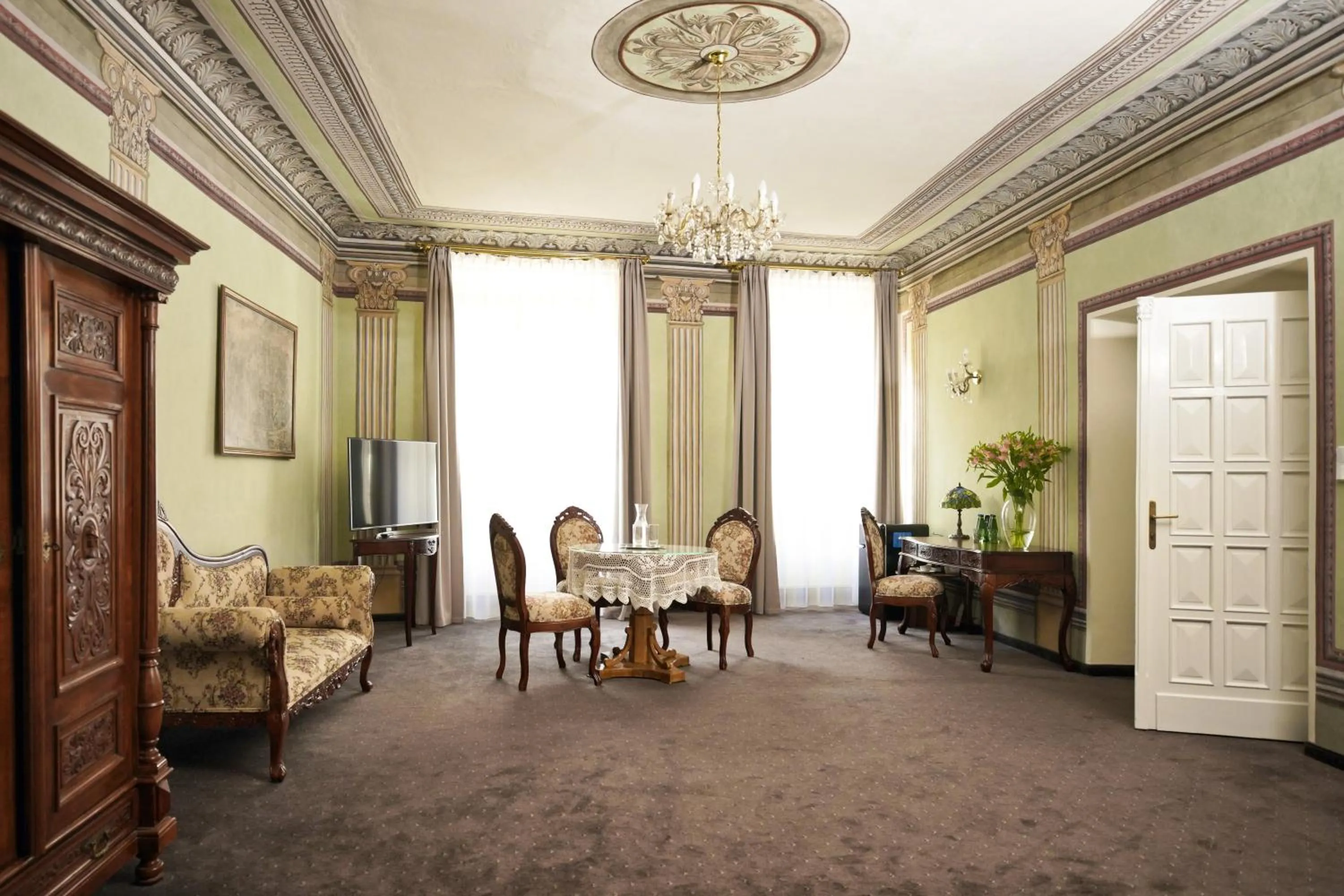 Living room in Hotel Wit Stwosz