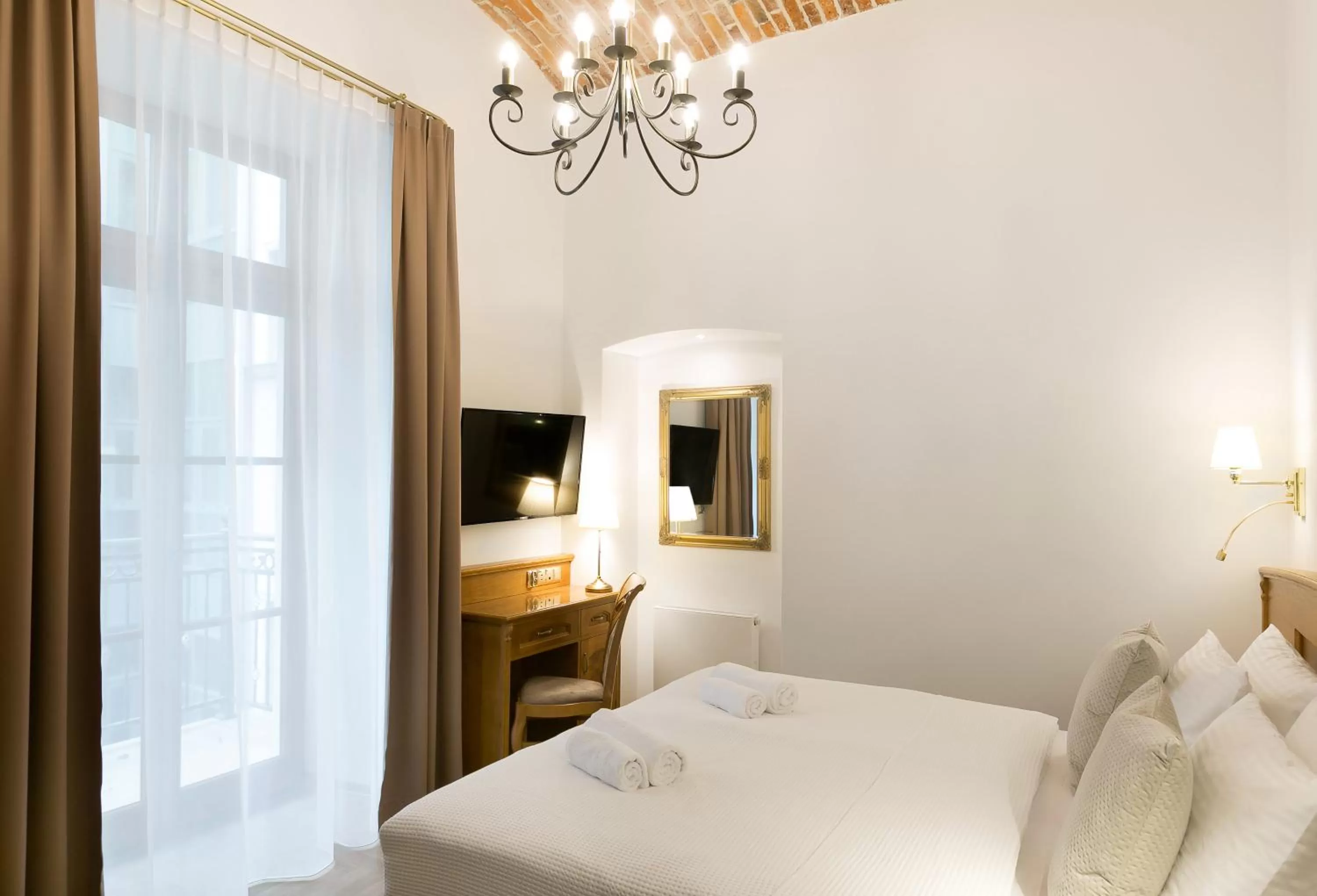 Bed in Ventus Rosa Boutique Aparthotel