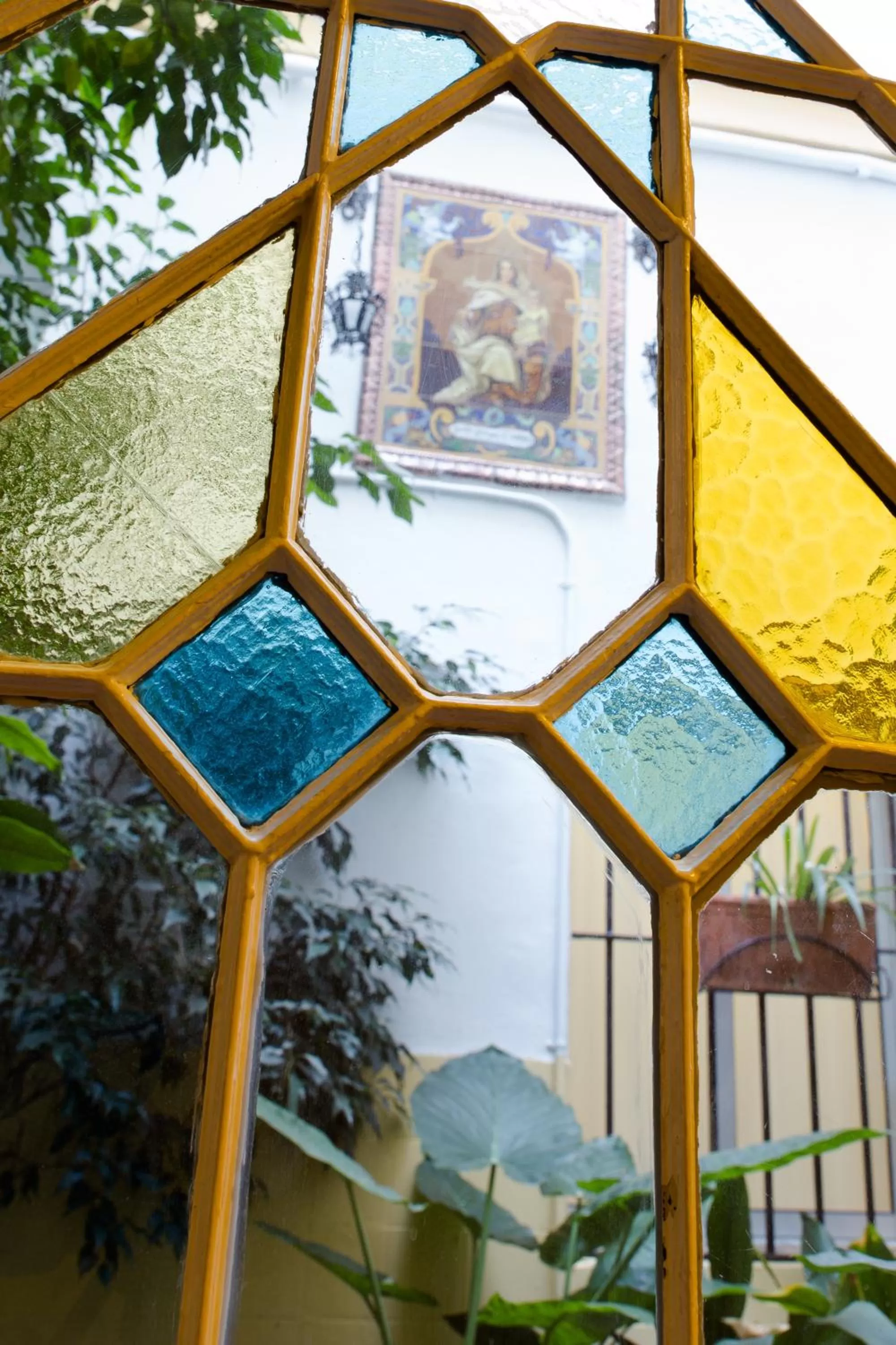 Patio in Hotel Abanico Casa Palacio