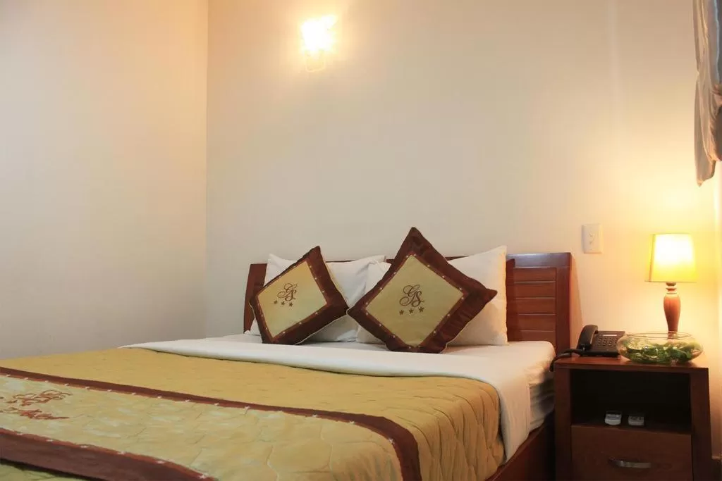 Property building, Bed in The Alley Saigon Hotel