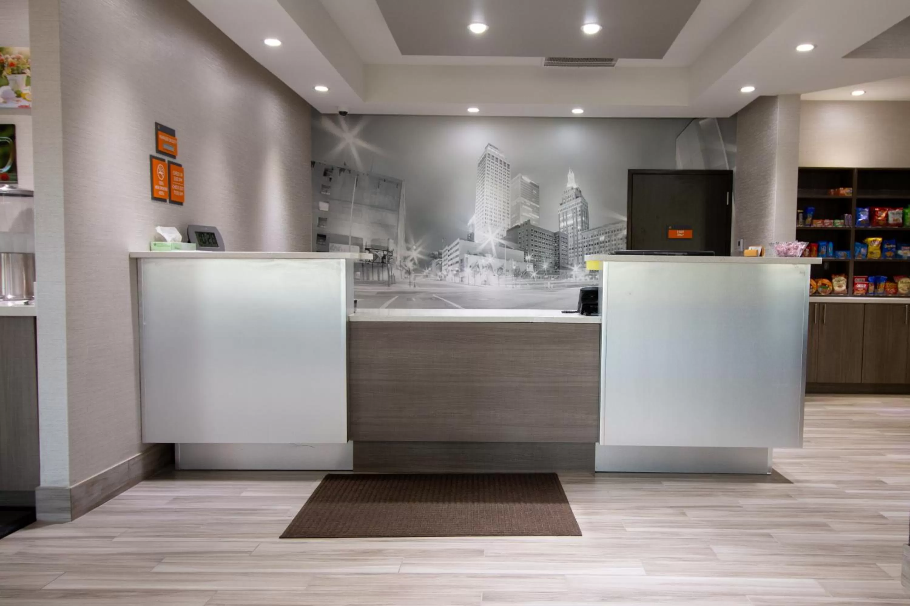 Lobby or reception in HOTEL PRYOR