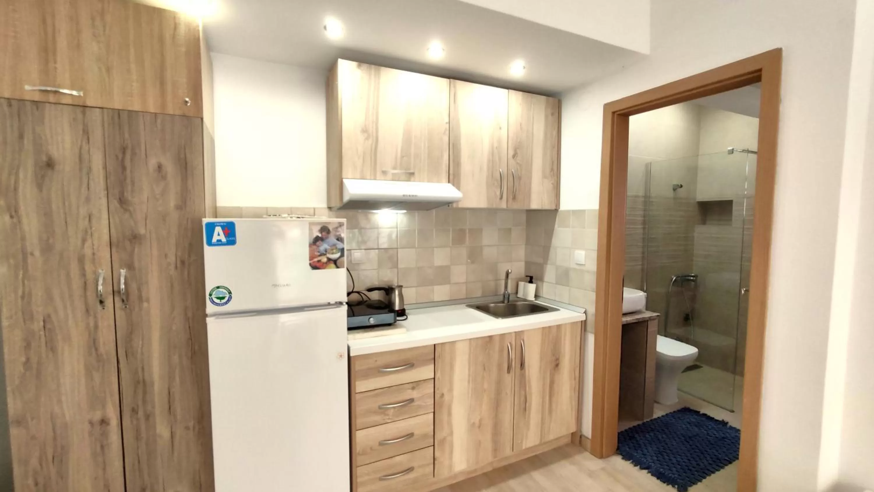 Bathroom in Sea Star Apartments Kallikratia