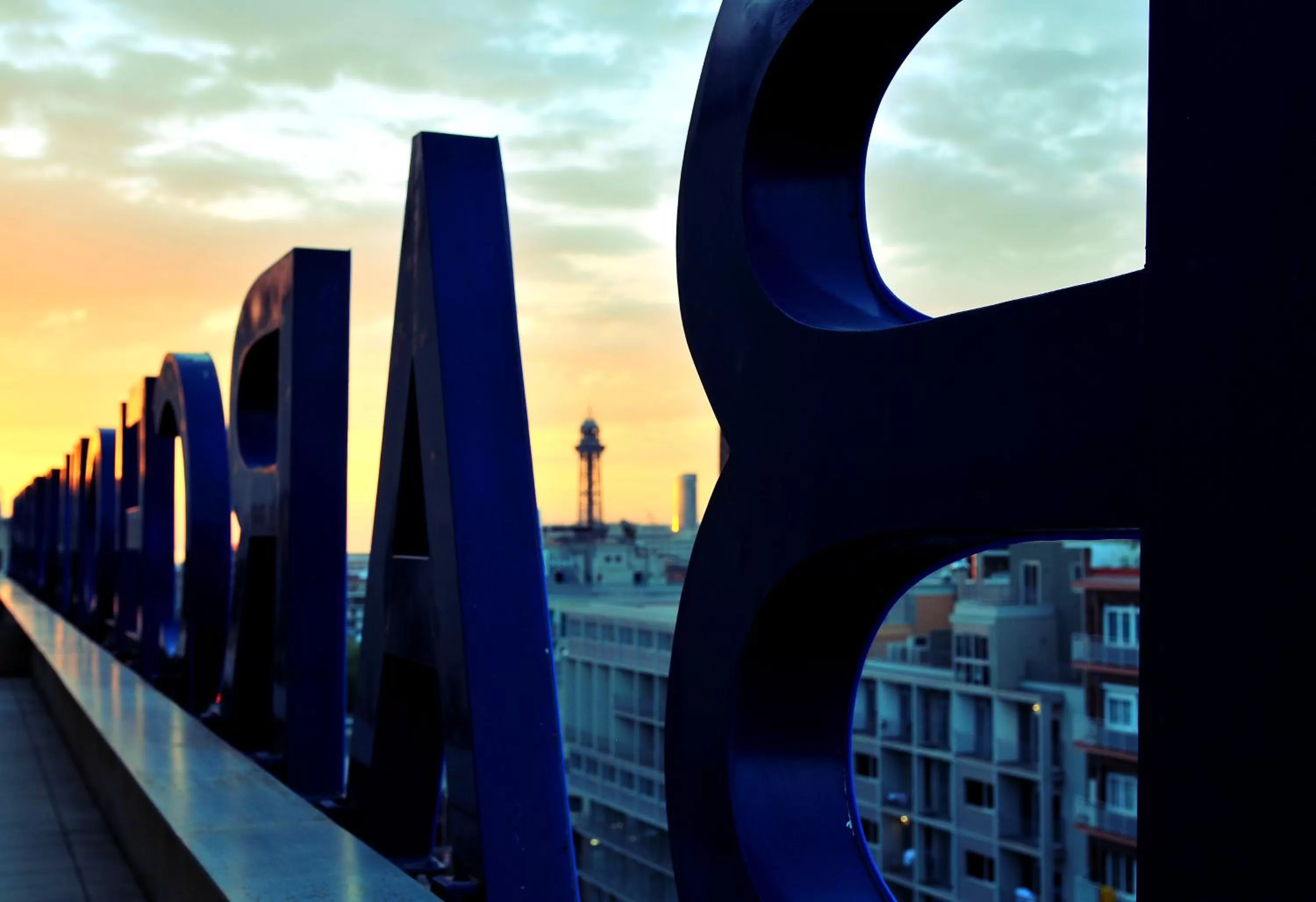 City view in Hotel Barcelona Universal