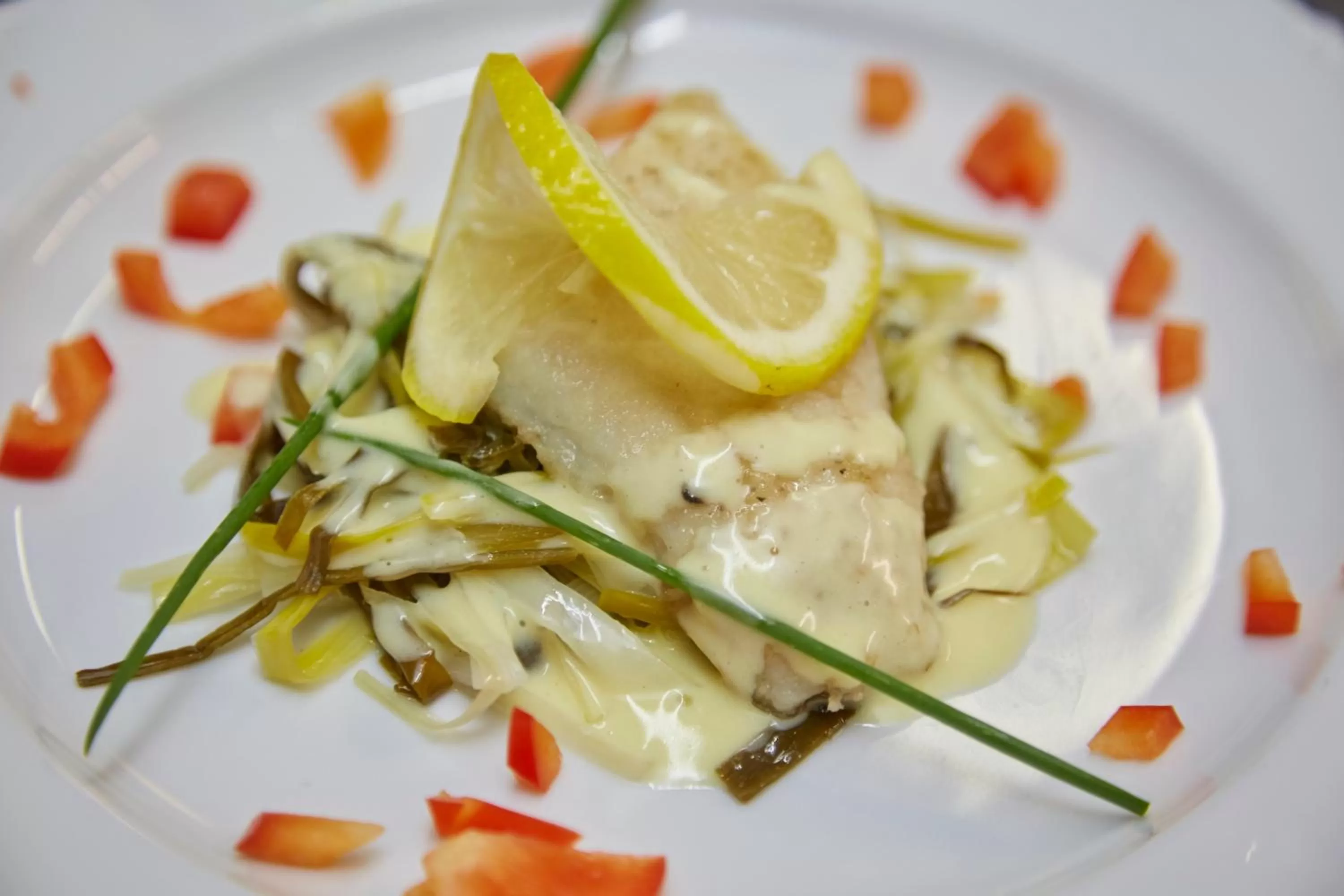 Food close-up in Flair Hotel Villa Ilske