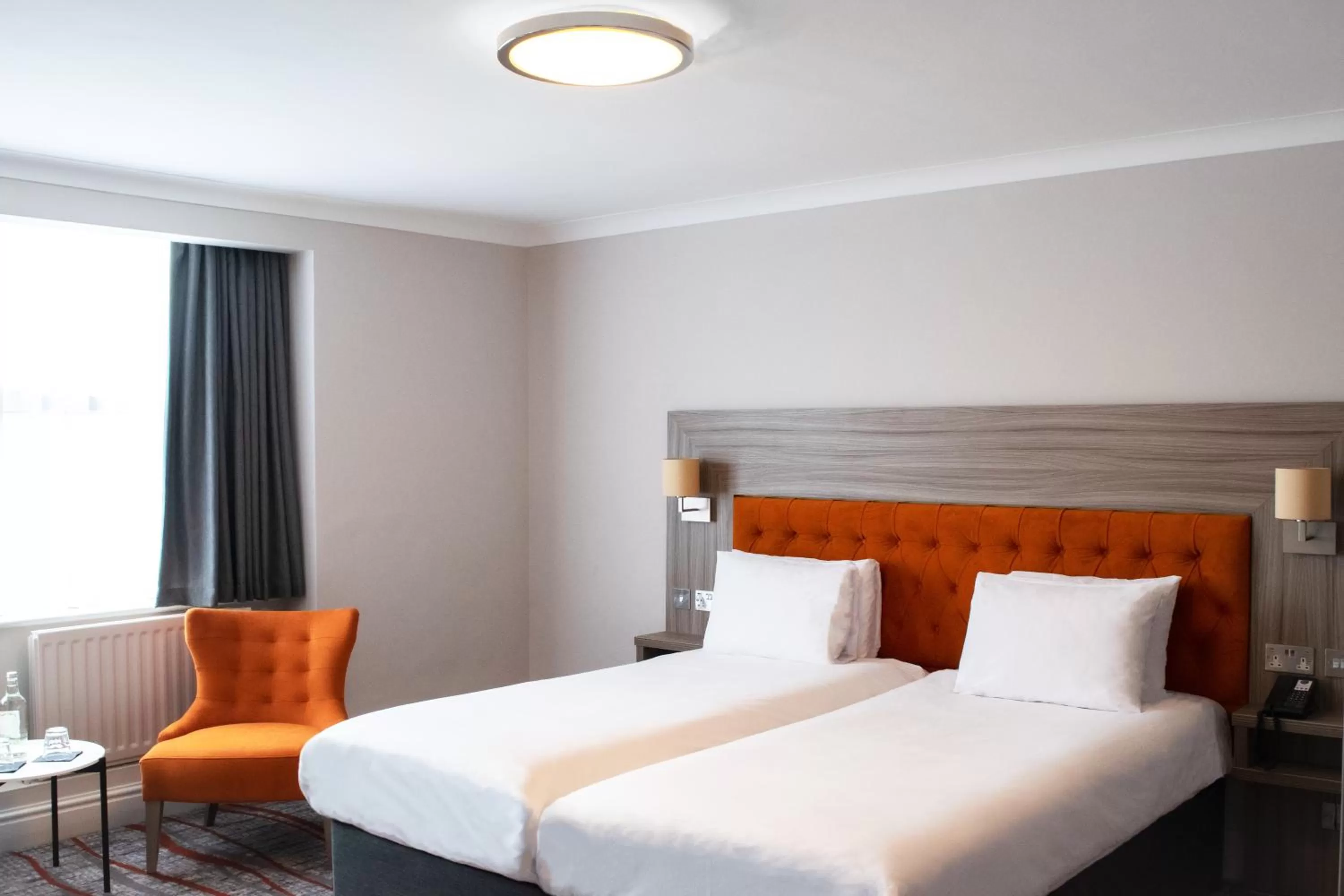 Bedroom, Bed in Bournemouth West Cliff Hotel & Spa