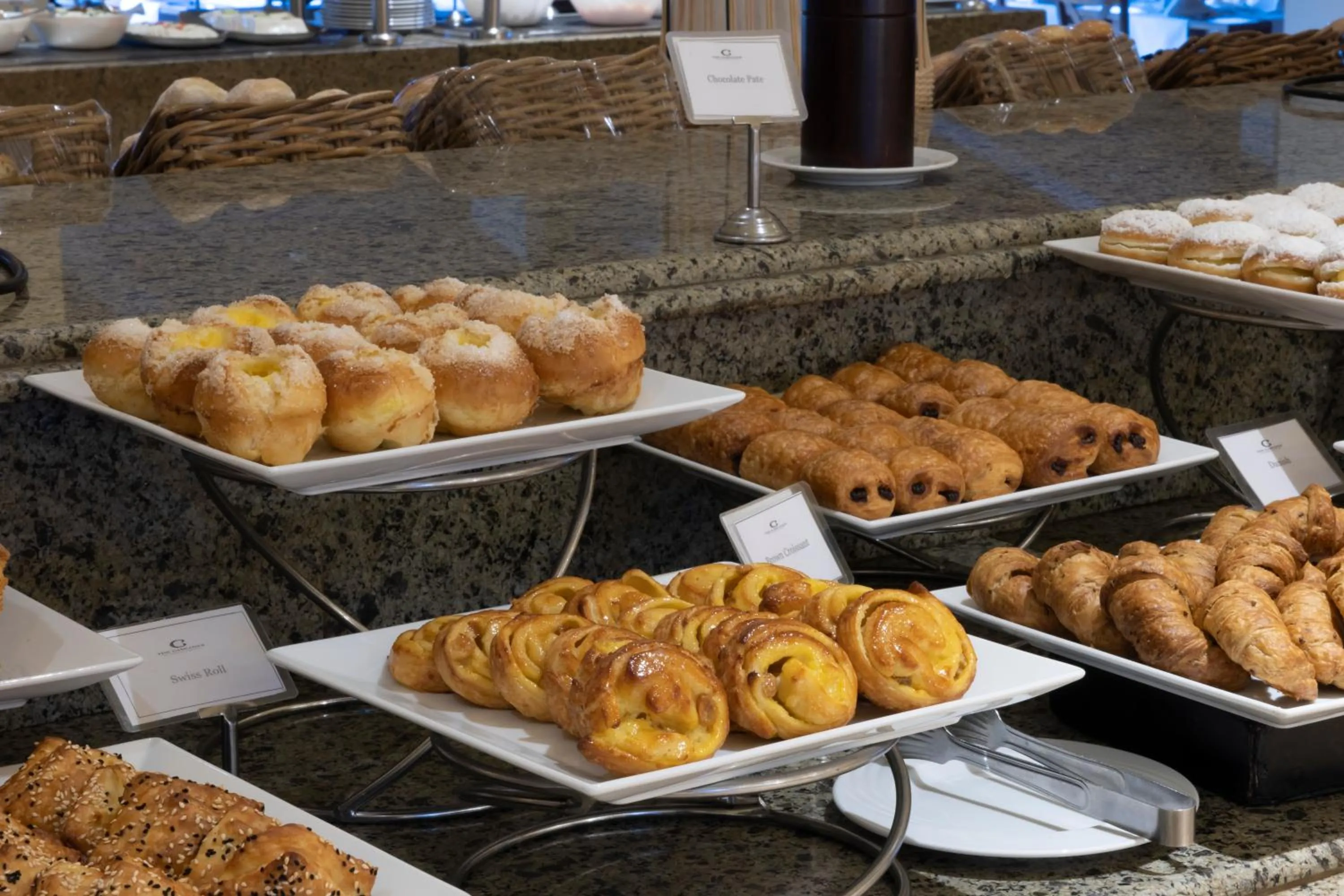 Buffet breakfast in The Cascades Golf Resort, Spa & Thalasso