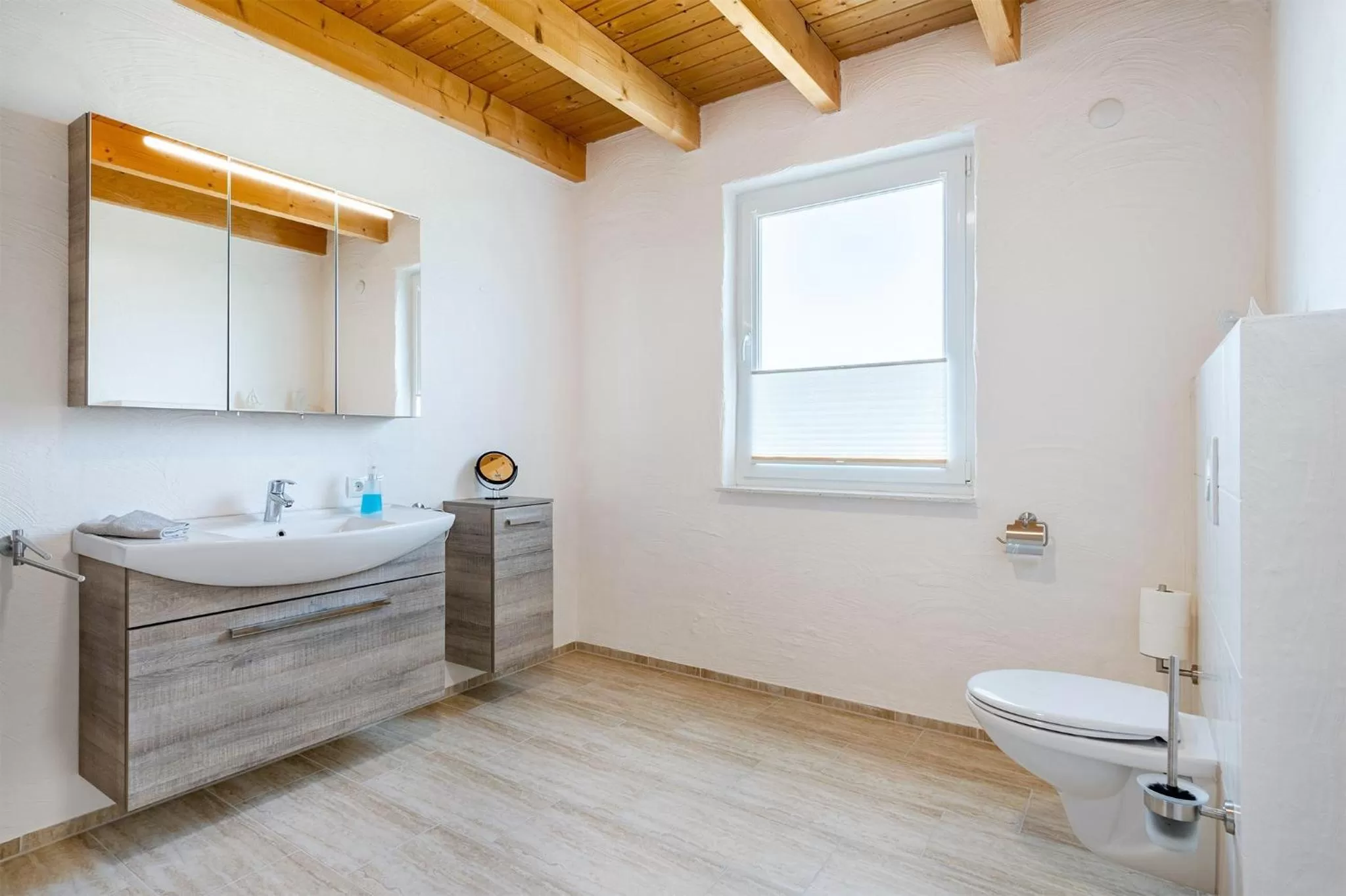 Toilet in Villa Moorstern am Badesee Tannenhausen